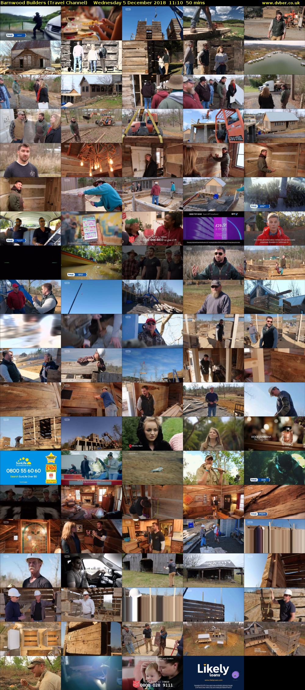 Barnwood Builders (Travel Channel) Wednesday 5 December 2018 11:10 - 12:00