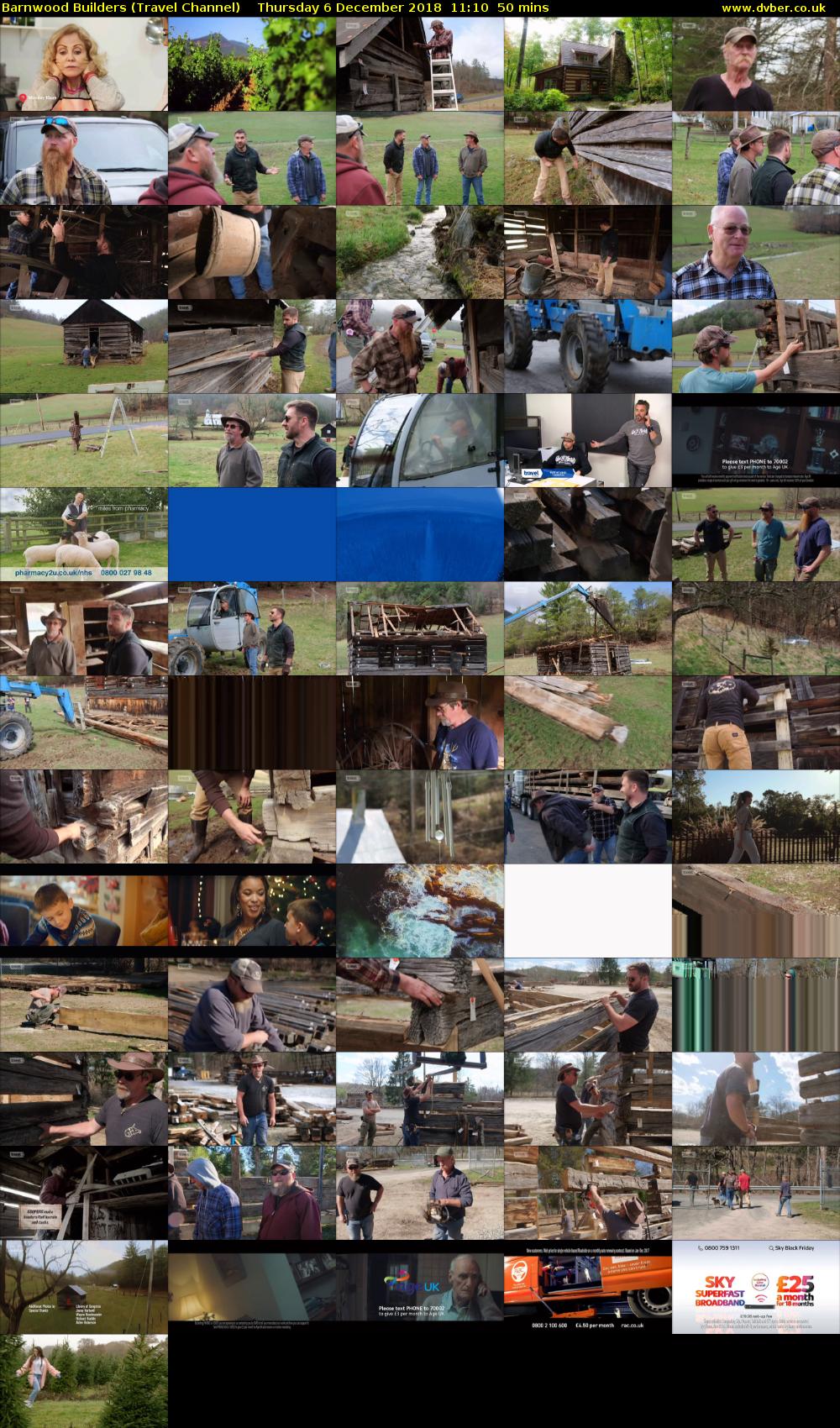 Barnwood Builders (Travel Channel) Thursday 6 December 2018 11:10 - 12:00