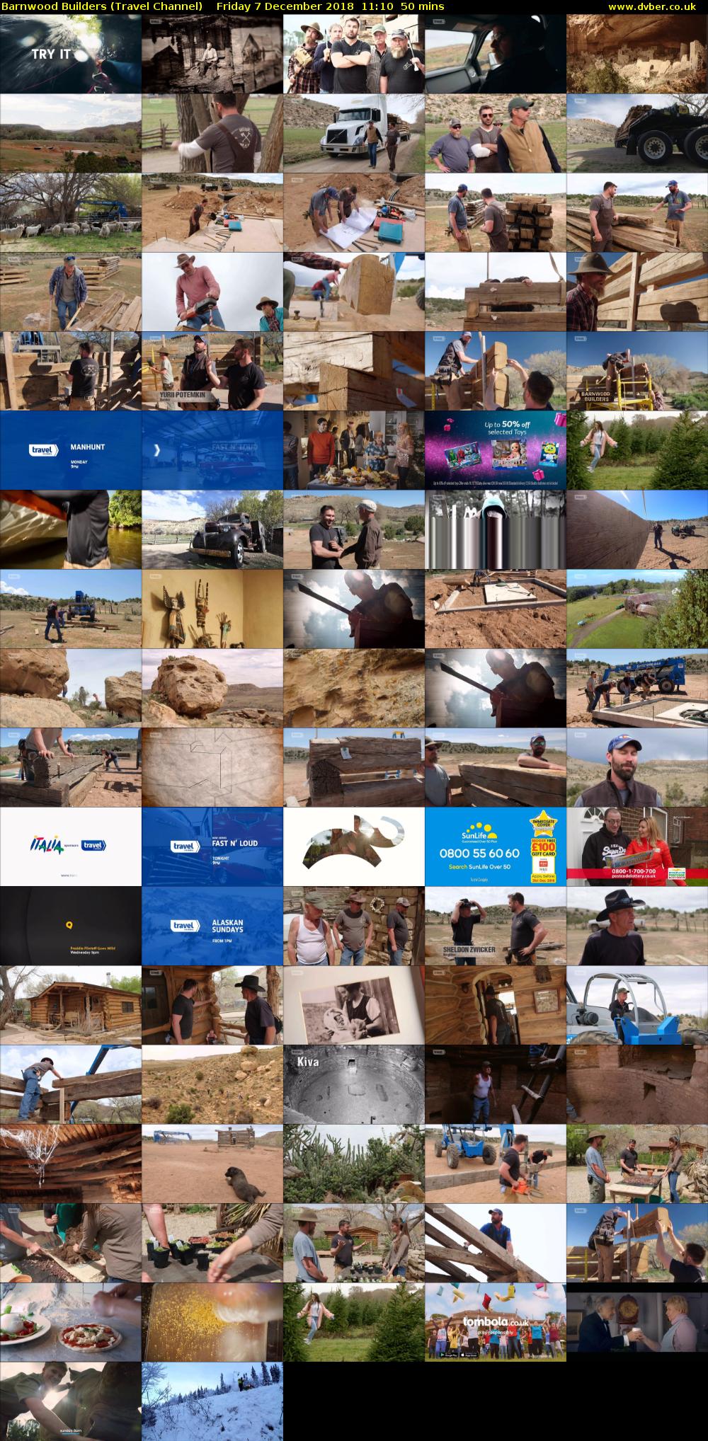 Barnwood Builders (Travel Channel) Friday 7 December 2018 11:10 - 12:00