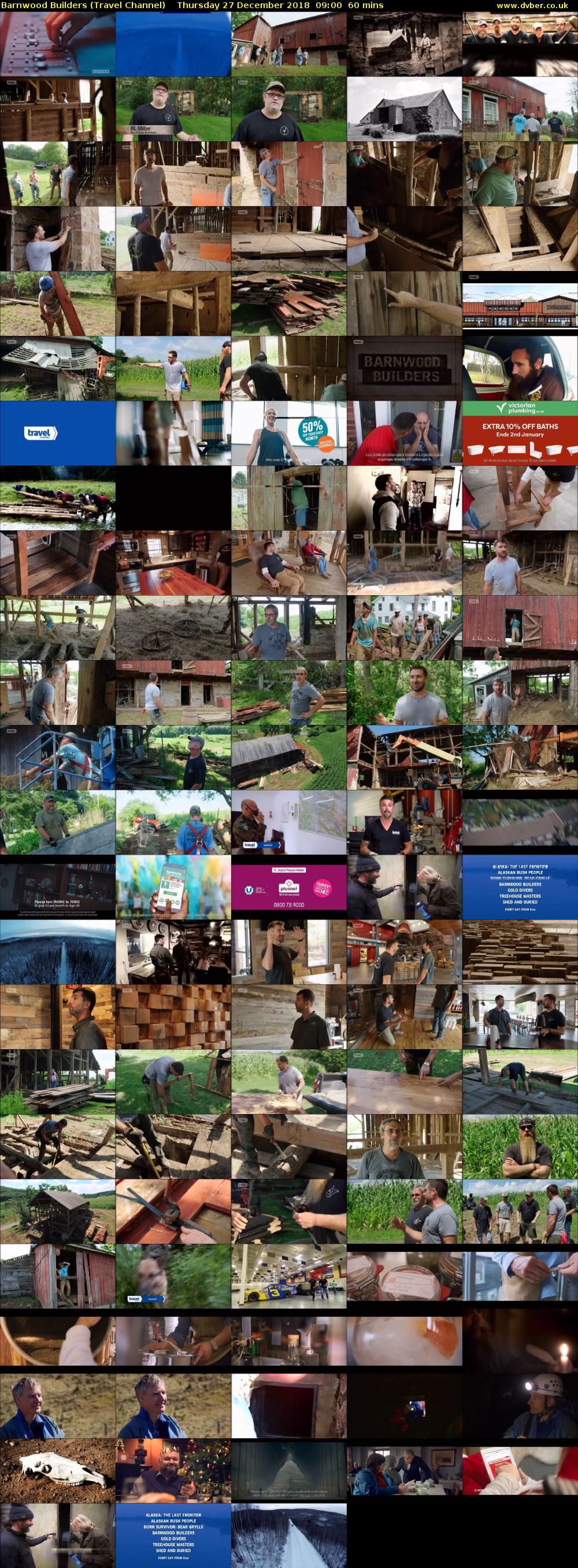 Barnwood Builders (Travel Channel) Thursday 27 December 2018 09:00 - 10:00
