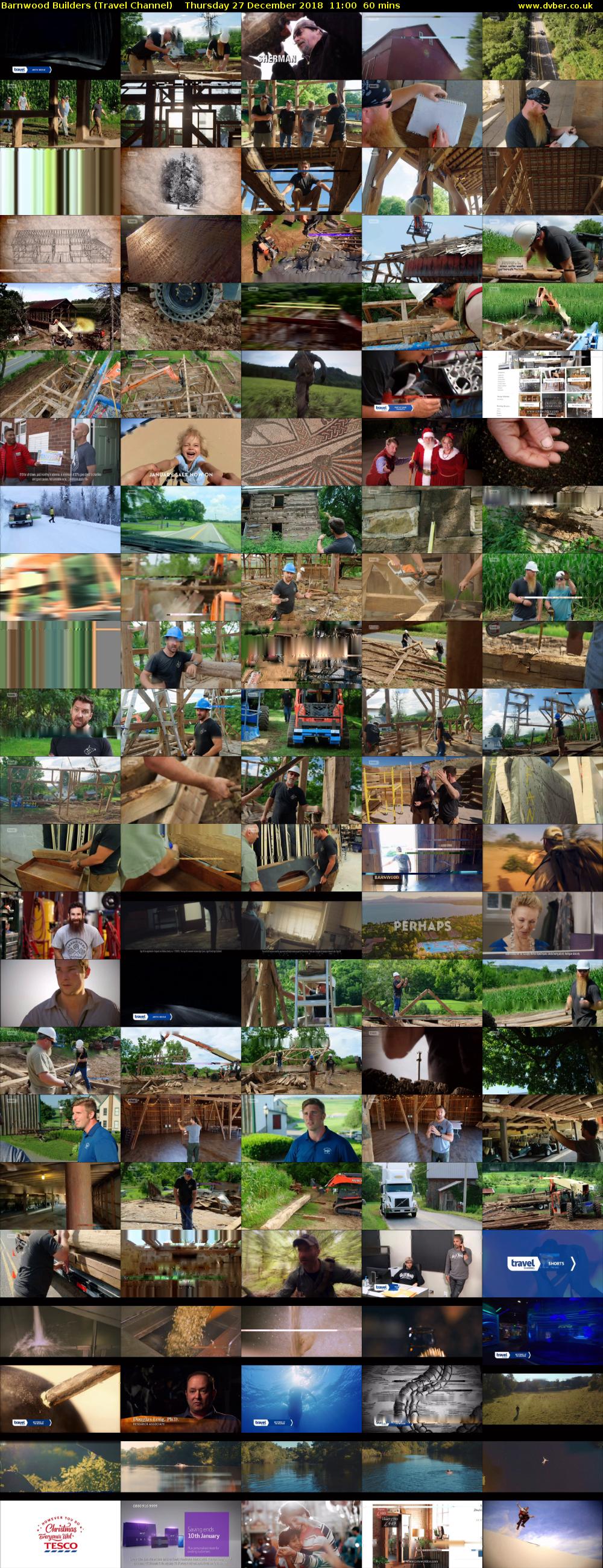 Barnwood Builders (Travel Channel) Thursday 27 December 2018 11:00 - 12:00