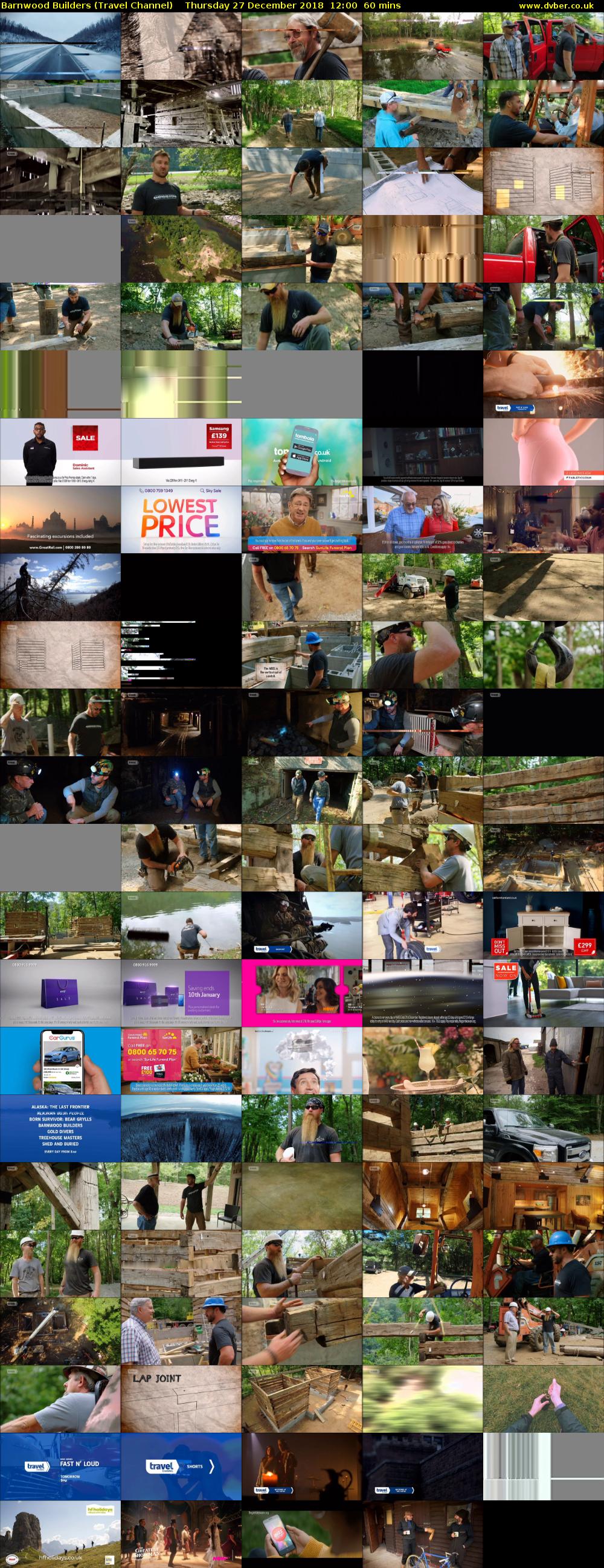 Barnwood Builders (Travel Channel) Thursday 27 December 2018 12:00 - 13:00