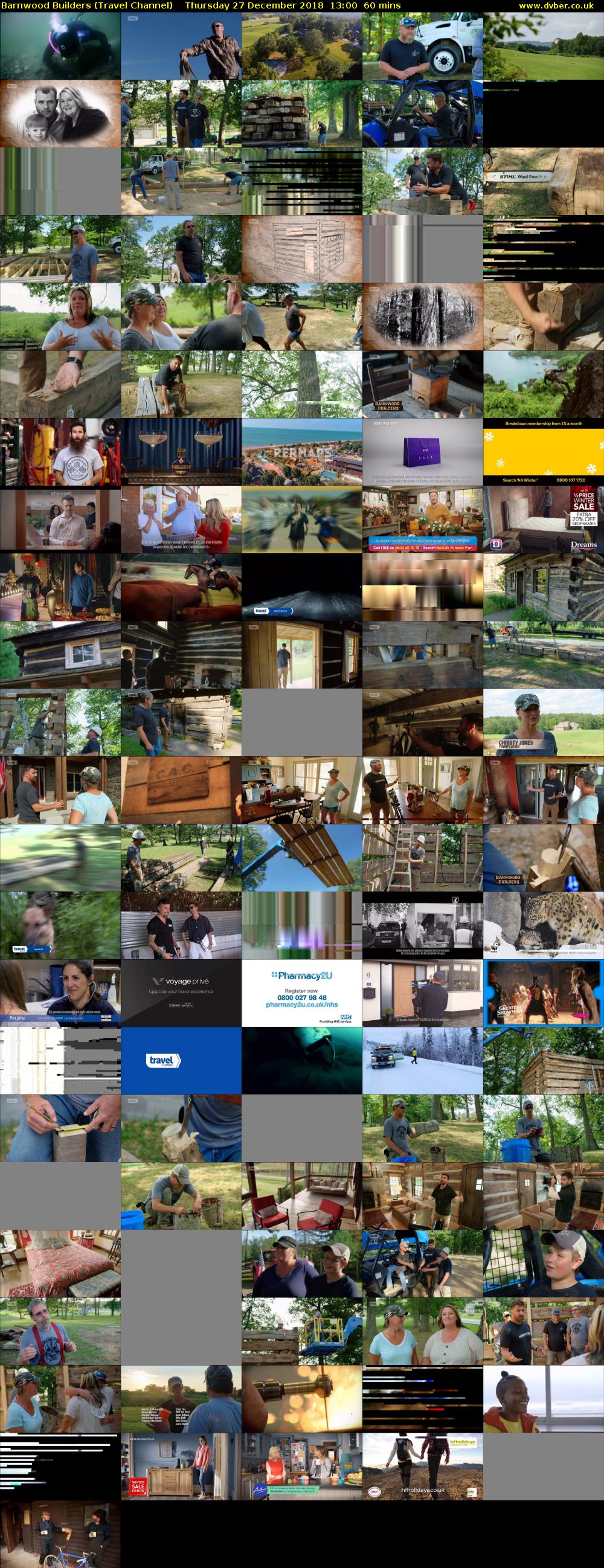 Barnwood Builders (Travel Channel) Thursday 27 December 2018 13:00 - 14:00