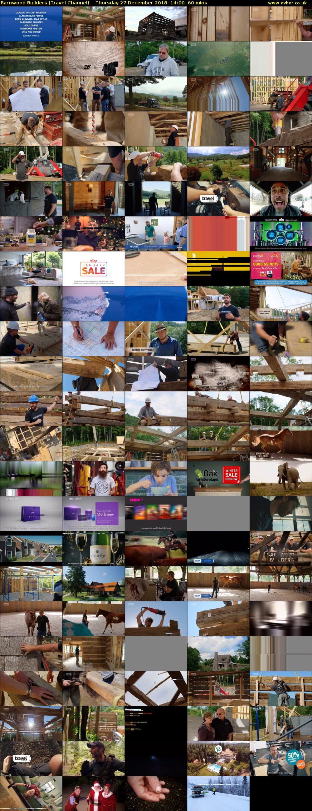 Barnwood Builders (Travel Channel) Thursday 27 December 2018 14:00 - 15:00
