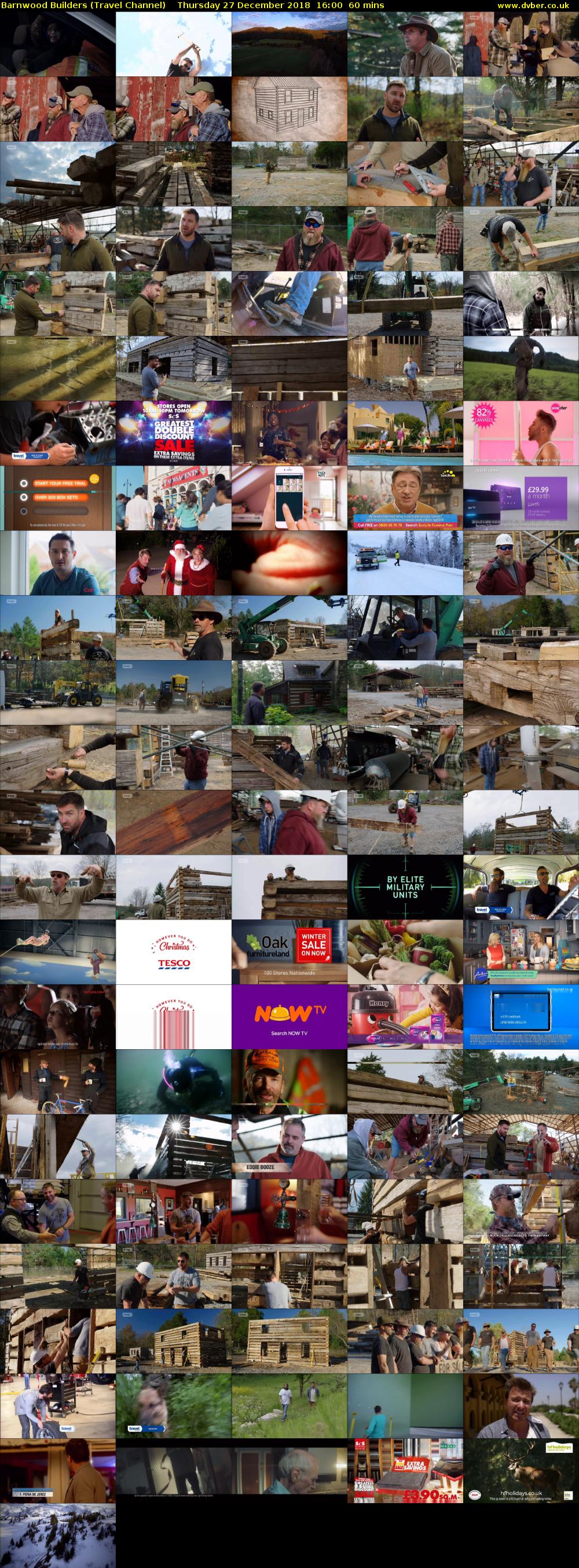 Barnwood Builders (Travel Channel) Thursday 27 December 2018 16:00 - 17:00