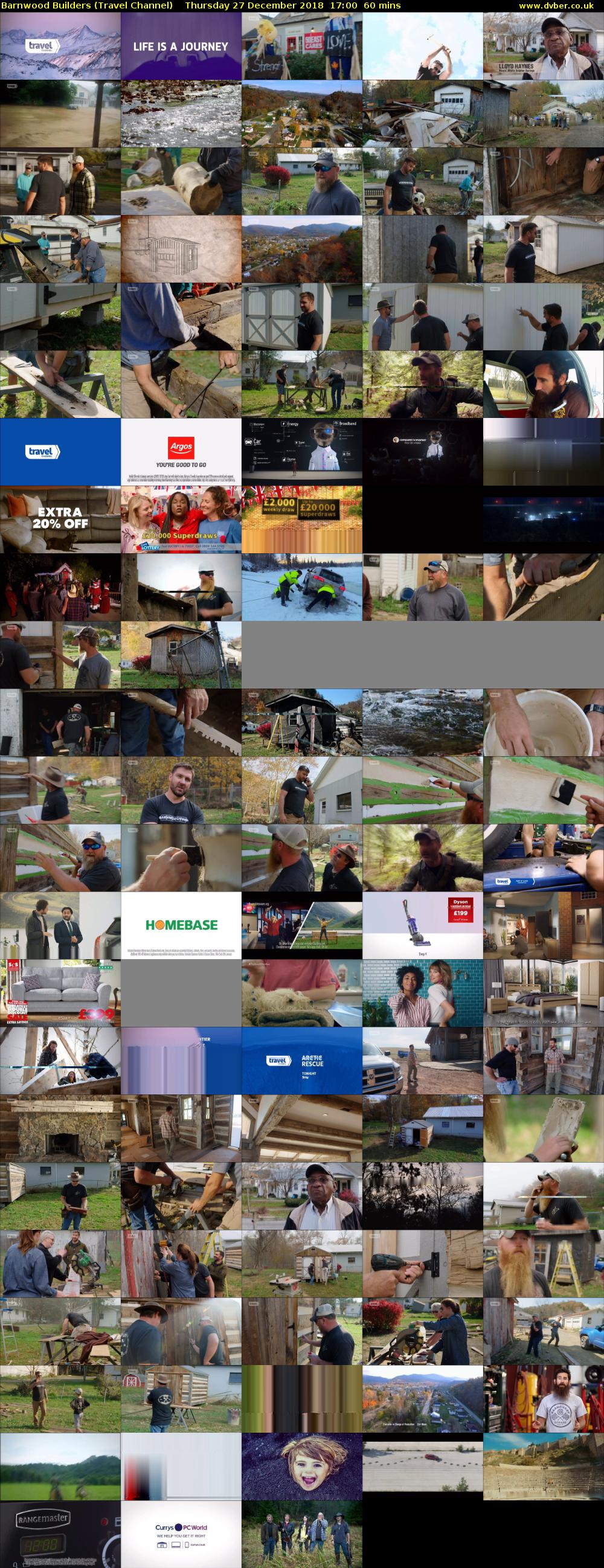Barnwood Builders (Travel Channel) Thursday 27 December 2018 17:00 - 18:00
