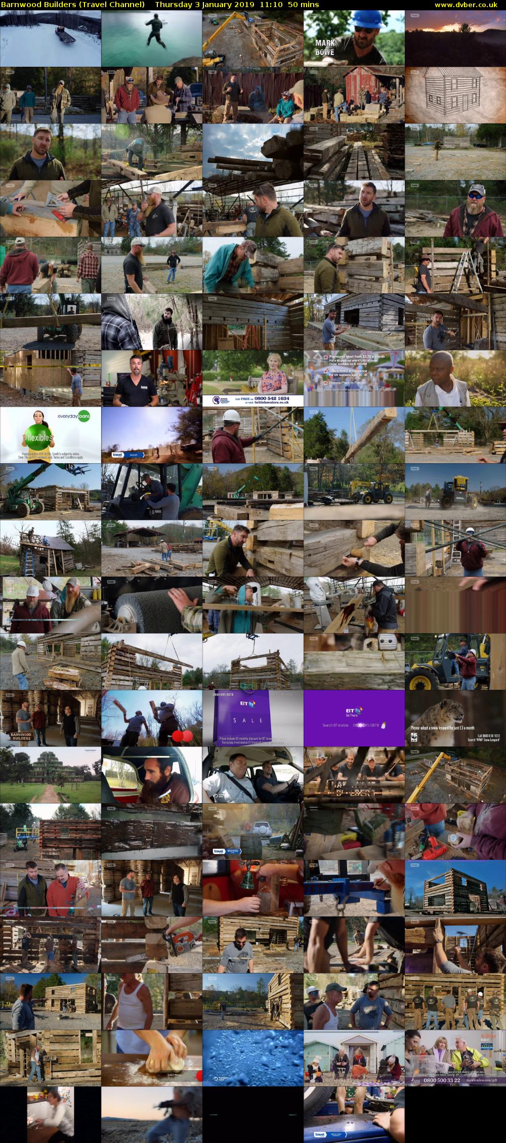 Barnwood Builders (Travel Channel) Thursday 3 January 2019 11:10 - 12:00