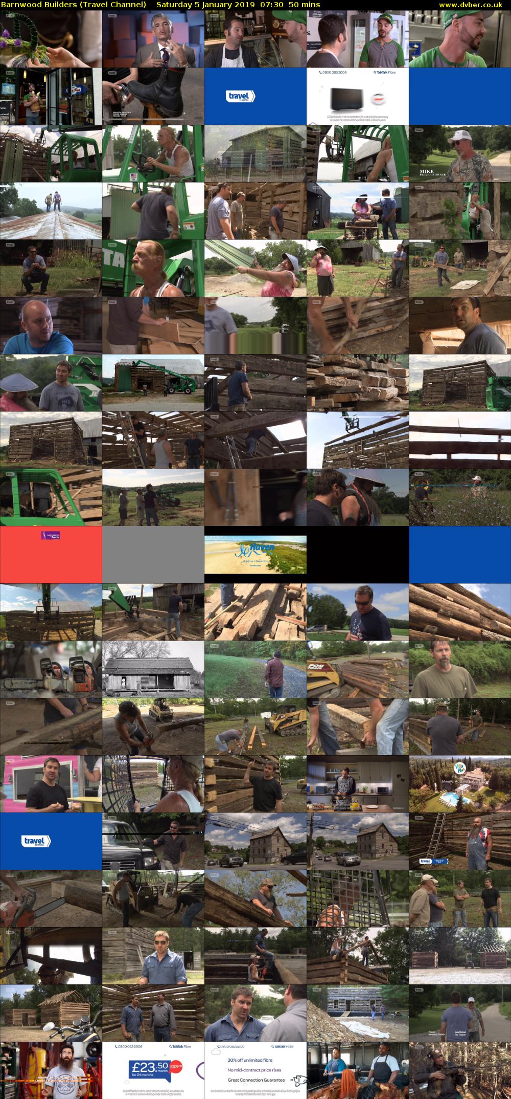 Barnwood Builders (Travel Channel) Saturday 5 January 2019 07:30 - 08:20