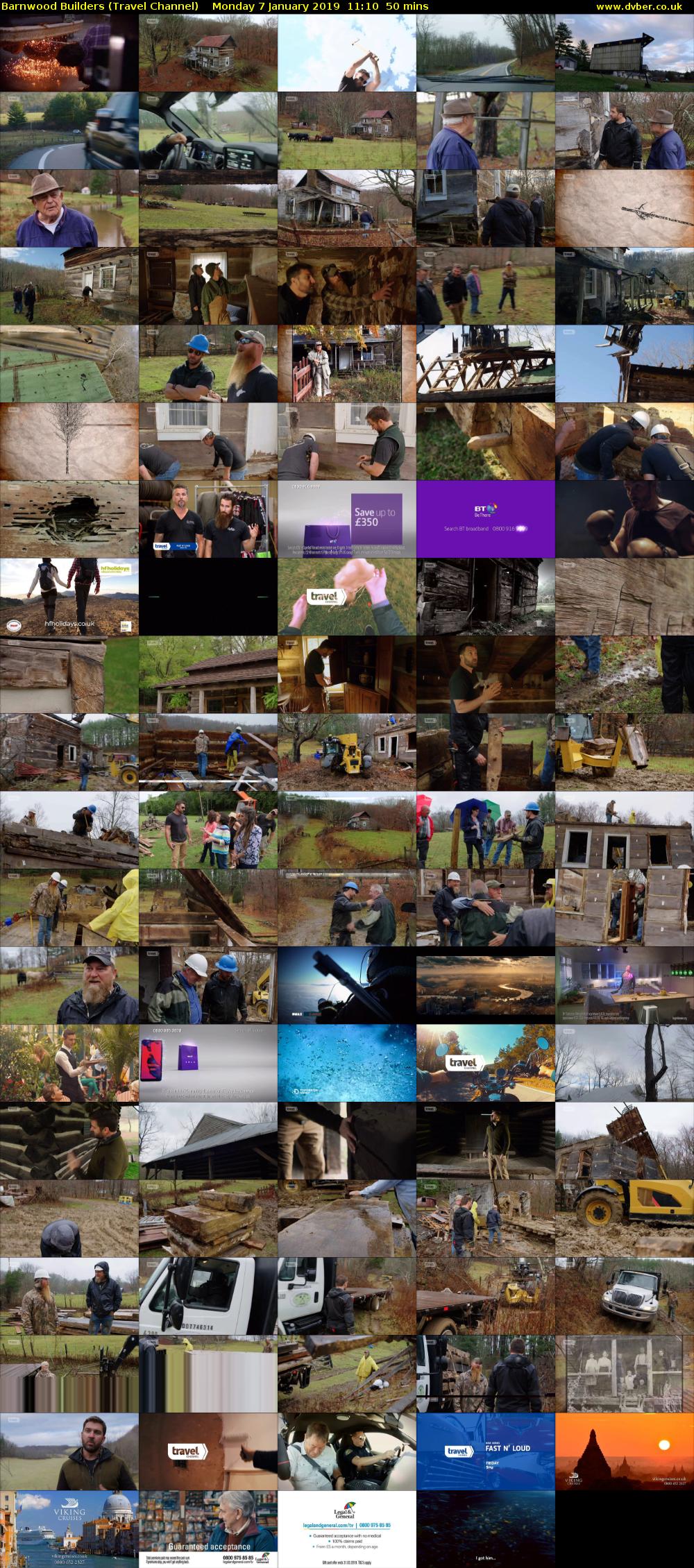 Barnwood Builders (Travel Channel) Monday 7 January 2019 11:10 - 12:00