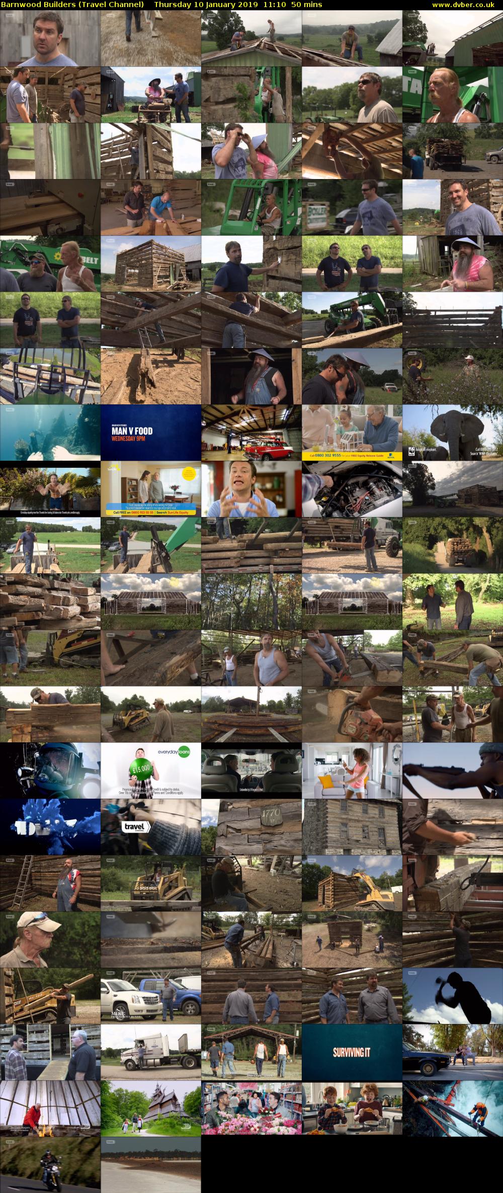 Barnwood Builders (Travel Channel) Thursday 10 January 2019 11:10 - 12:00
