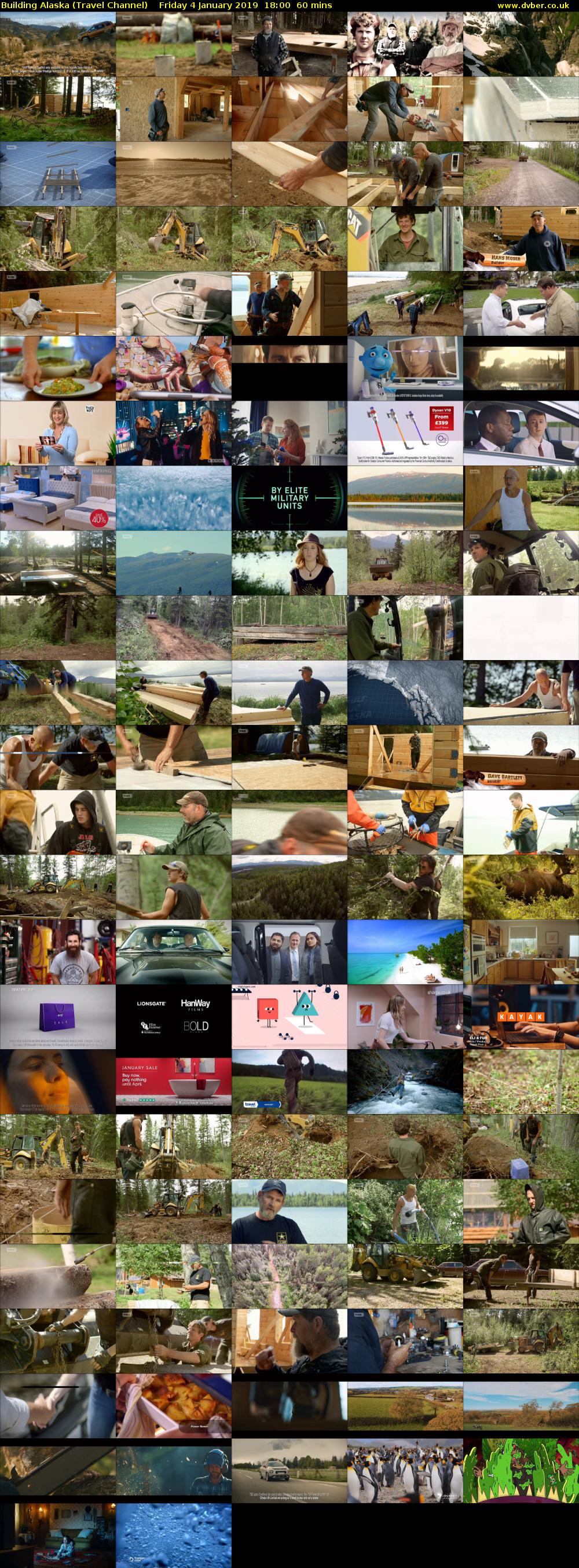 Building Alaska (Travel Channel) Friday 4 January 2019 18:00 - 19:00