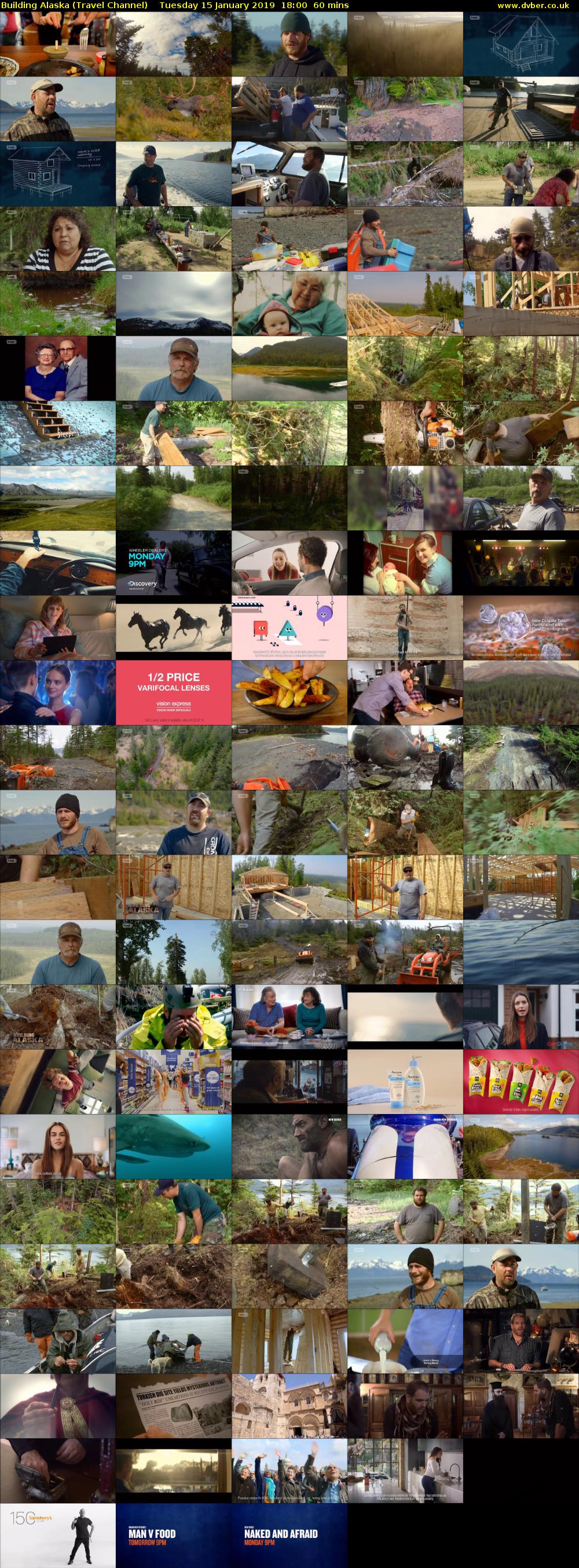 Building Alaska (Travel Channel) Tuesday 15 January 2019 18:00 - 19:00