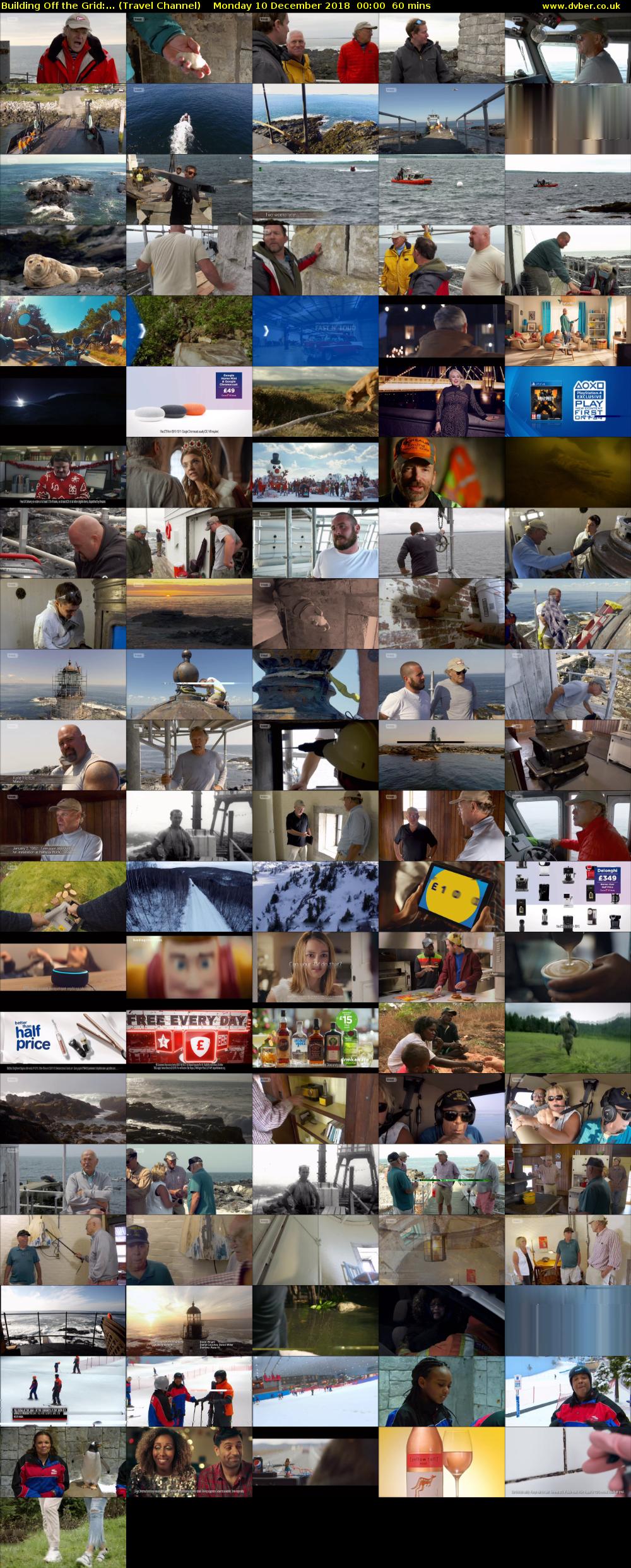 Building Off The Grid:... (Travel Channel) Monday 10 December 2018 00:00 - 01:00