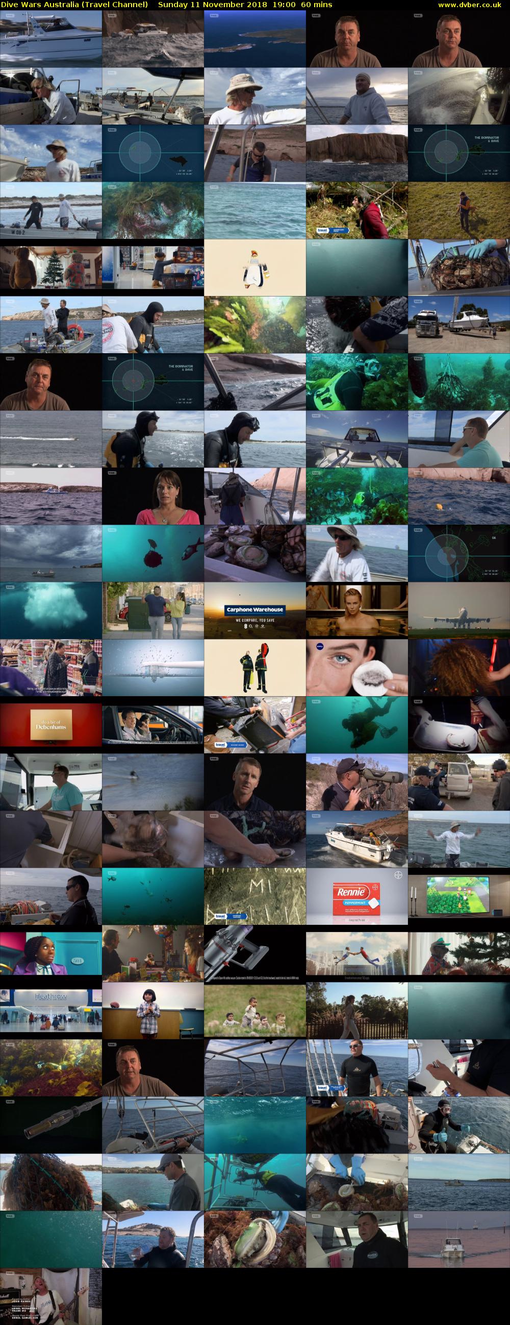 Dive Wars Australia (Travel Channel) Sunday 11 November 2018 19:00 - 20:00