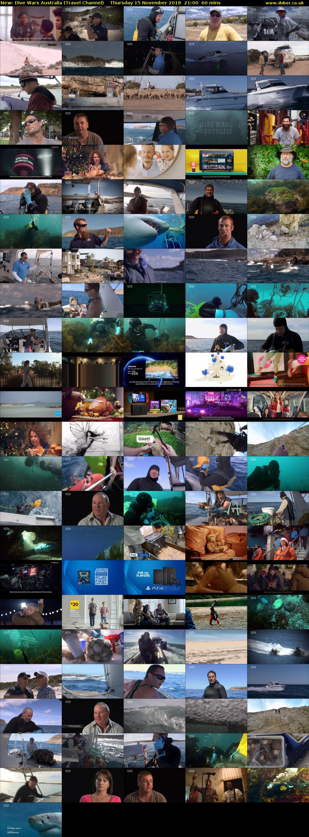 Dive Wars Australia (Travel Channel) Thursday 15 November 2018 21:00 - 22:00