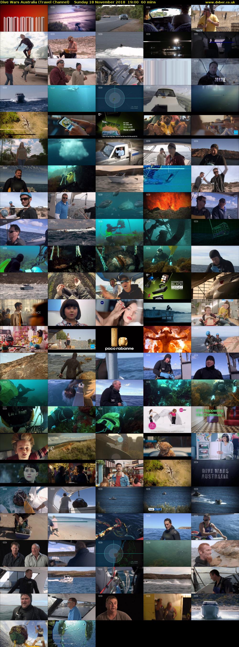 Dive Wars Australia (Travel Channel) Sunday 18 November 2018 19:00 - 20:00