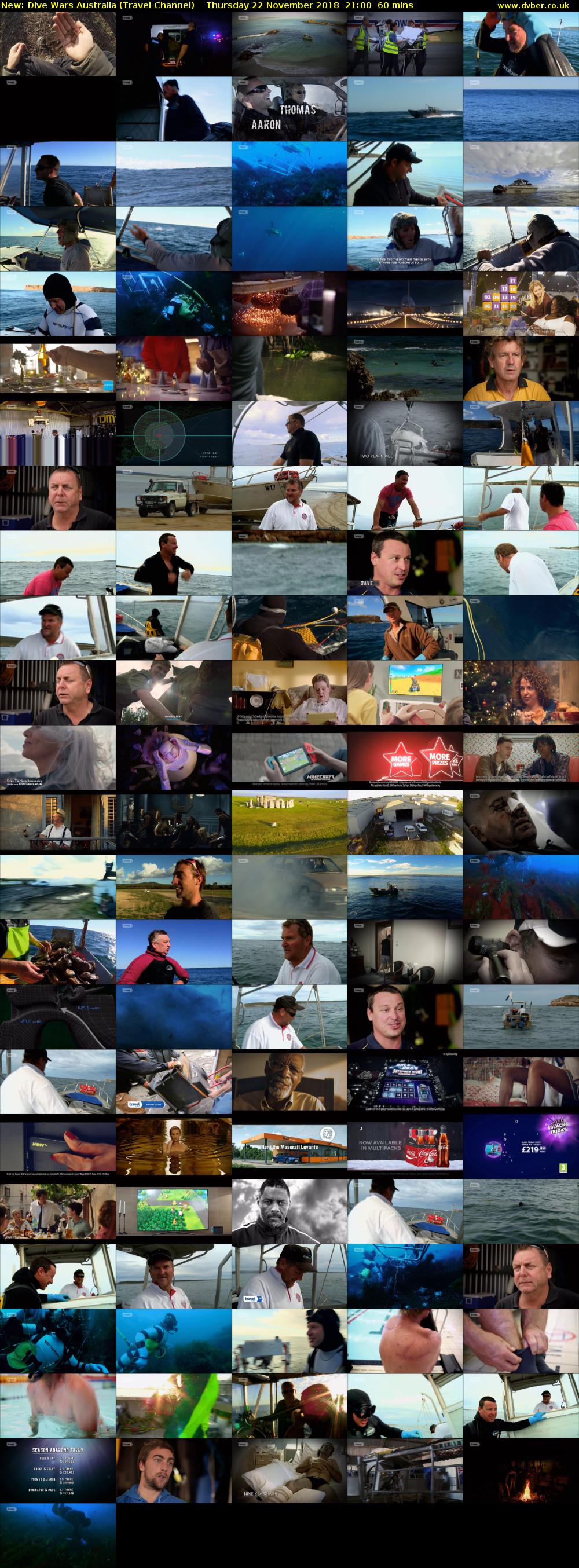 Dive Wars Australia (Travel Channel) Thursday 22 November 2018 21:00 - 22:00