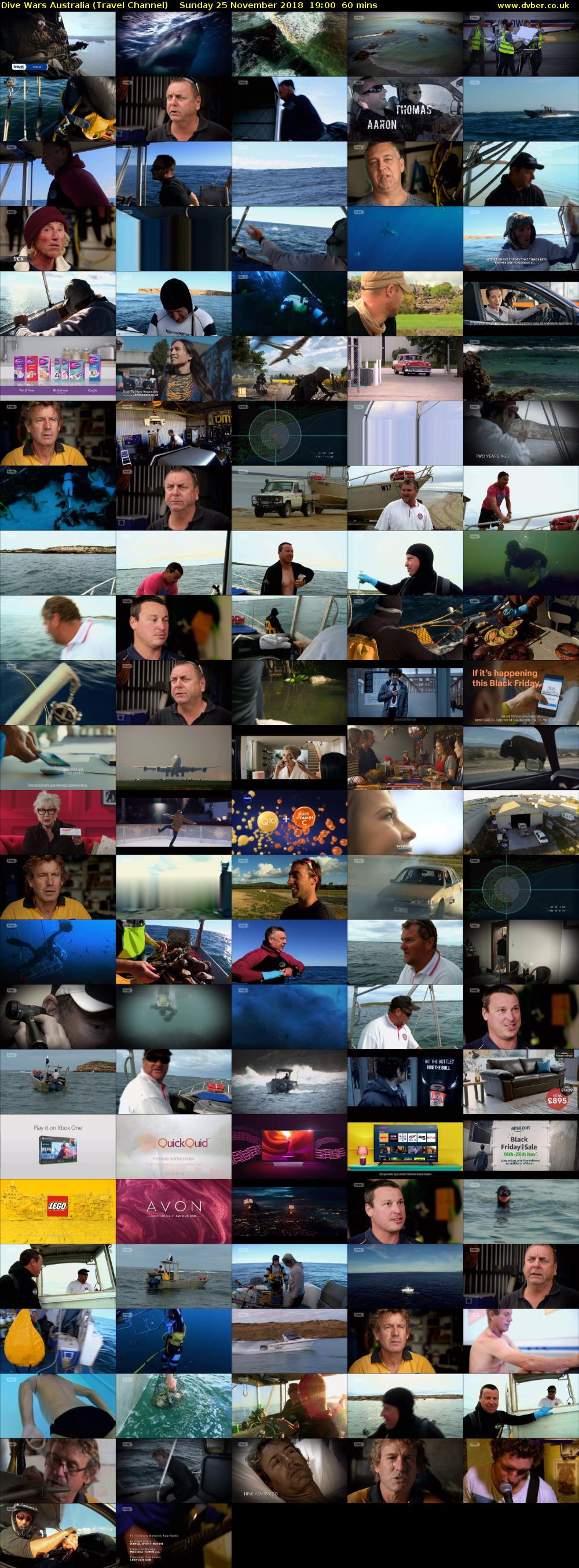 Dive Wars Australia (Travel Channel) Sunday 25 November 2018 19:00 - 20:00