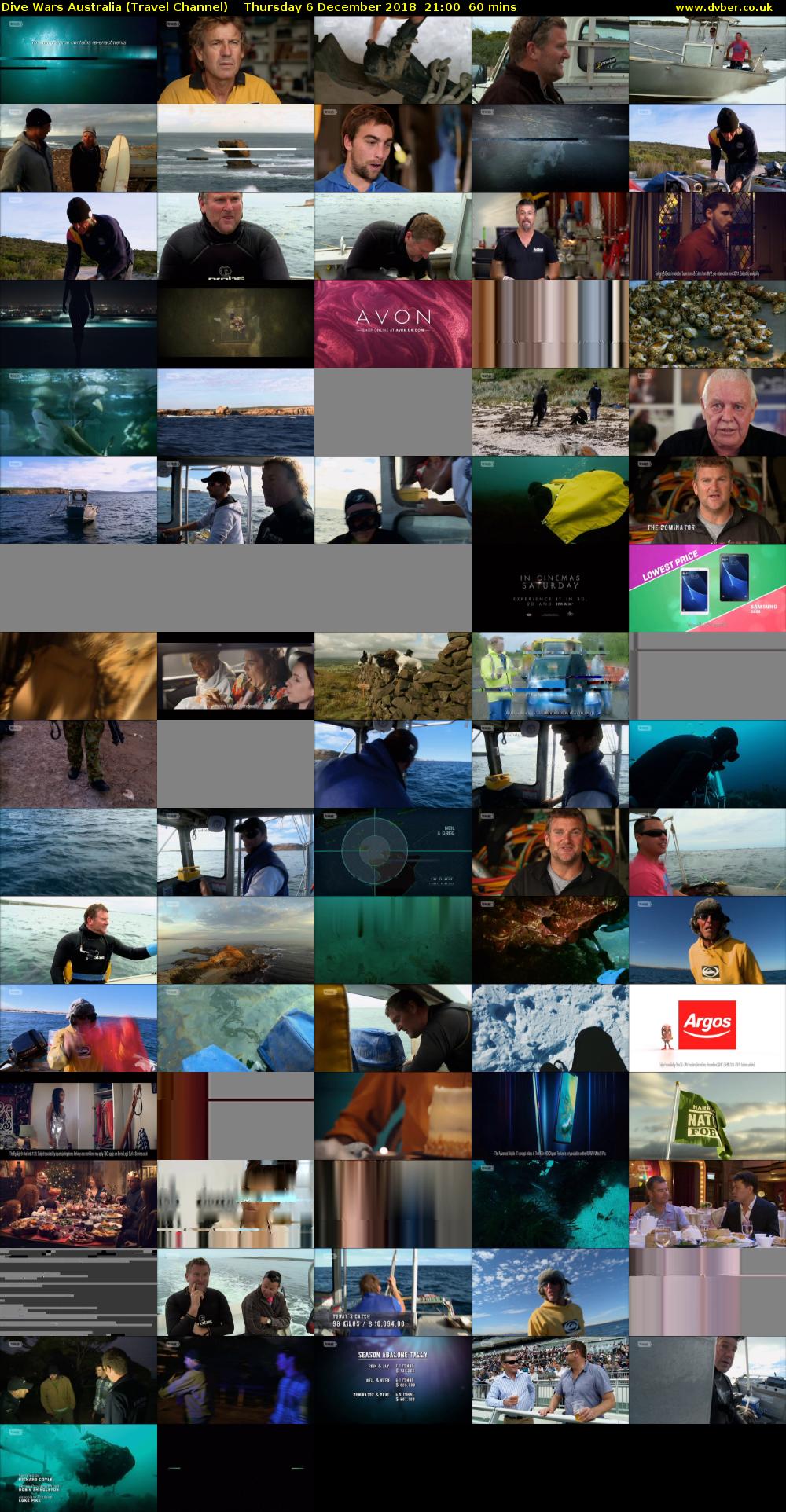 Dive Wars Australia (Travel Channel) Thursday 6 December 2018 21:00 - 22:00