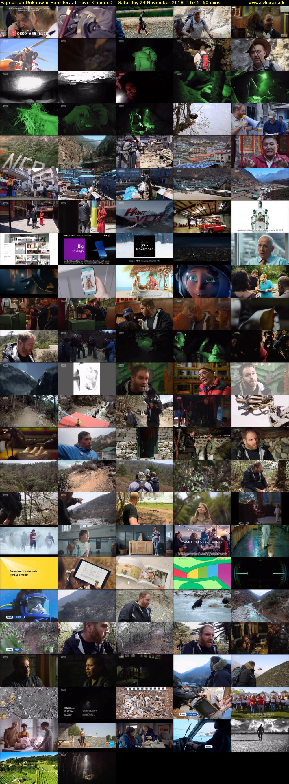 Expedition Unknown: Hunt for... (Travel Channel) Saturday 24 November 2018 11:45 - 12:45