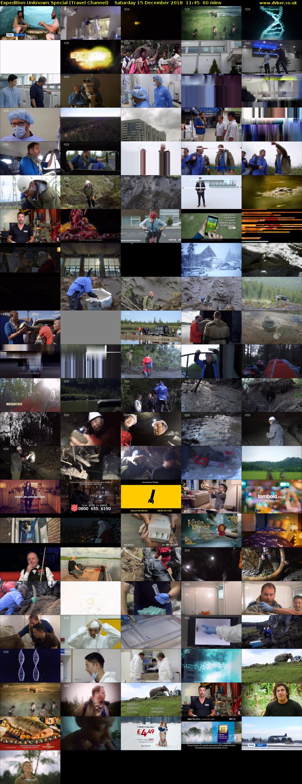 Expedition Unknown Special (Travel Channel) Saturday 15 December 2018 11:45 - 12:45