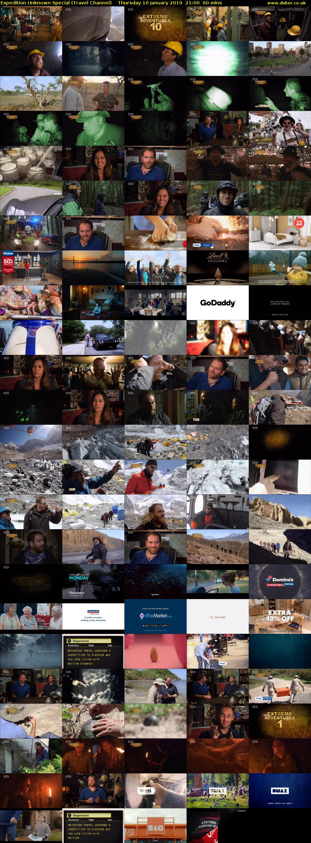 Expedition Unknown Special (Travel Channel) Thursday 10 January 2019 21:00 - 22:00