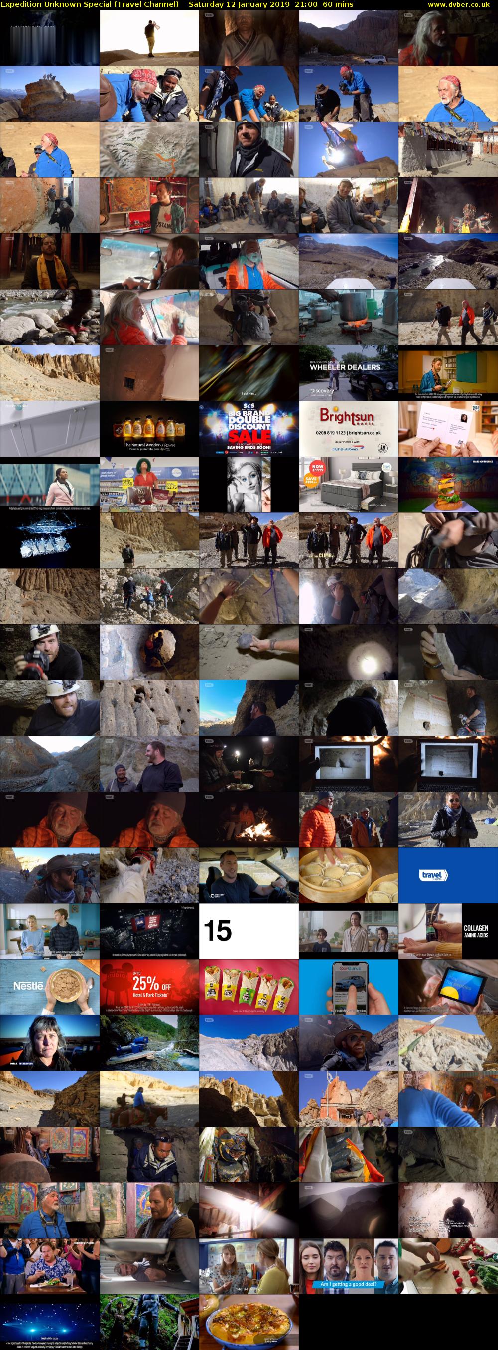 Expedition Unknown Special (Travel Channel) Saturday 12 January 2019 21:00 - 22:00