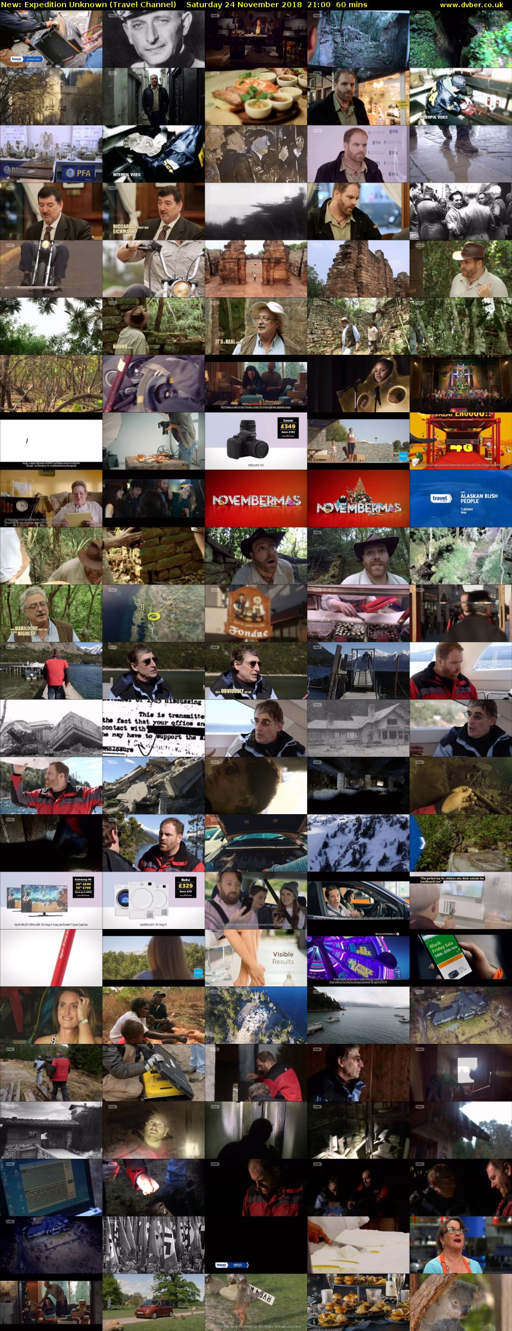 Expedition Unknown (Travel Channel) Saturday 24 November 2018 21:00 - 22:00