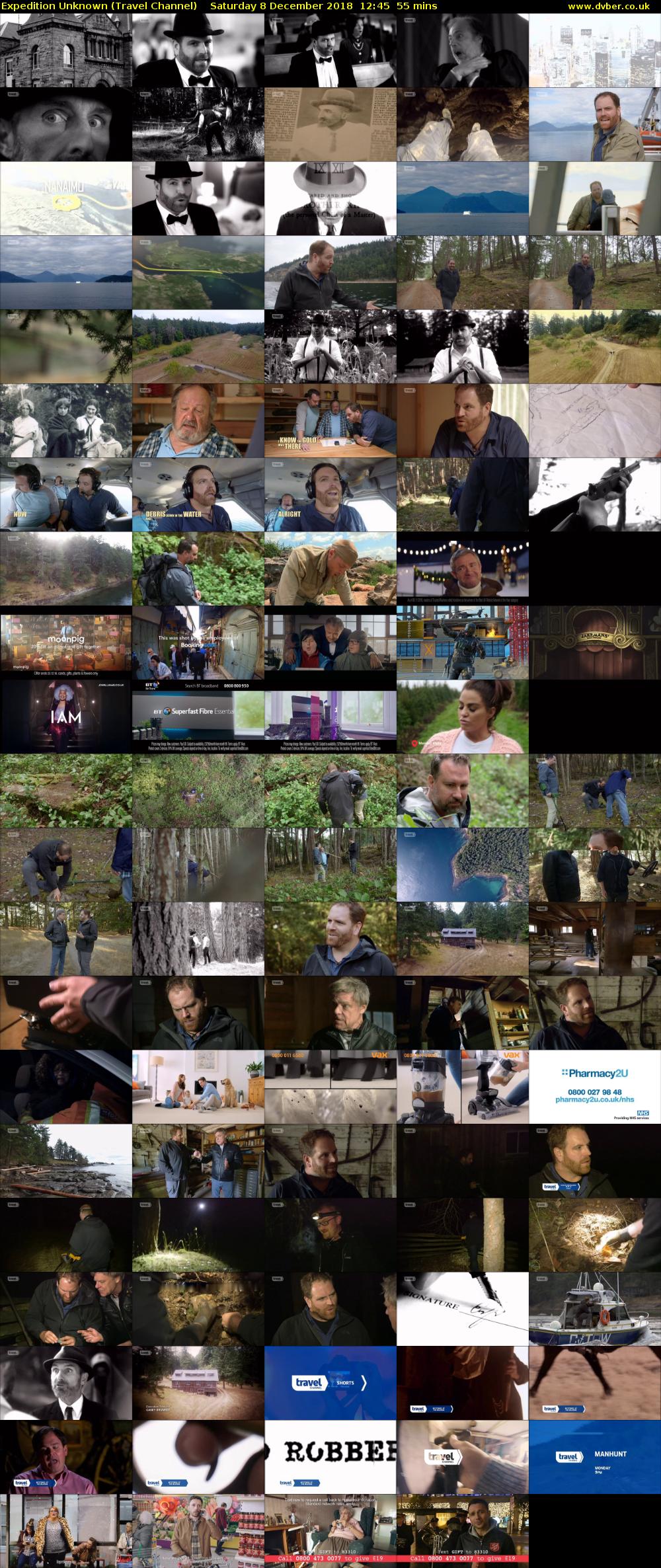 Expedition Unknown (Travel Channel) Saturday 8 December 2018 12:45 - 13:40