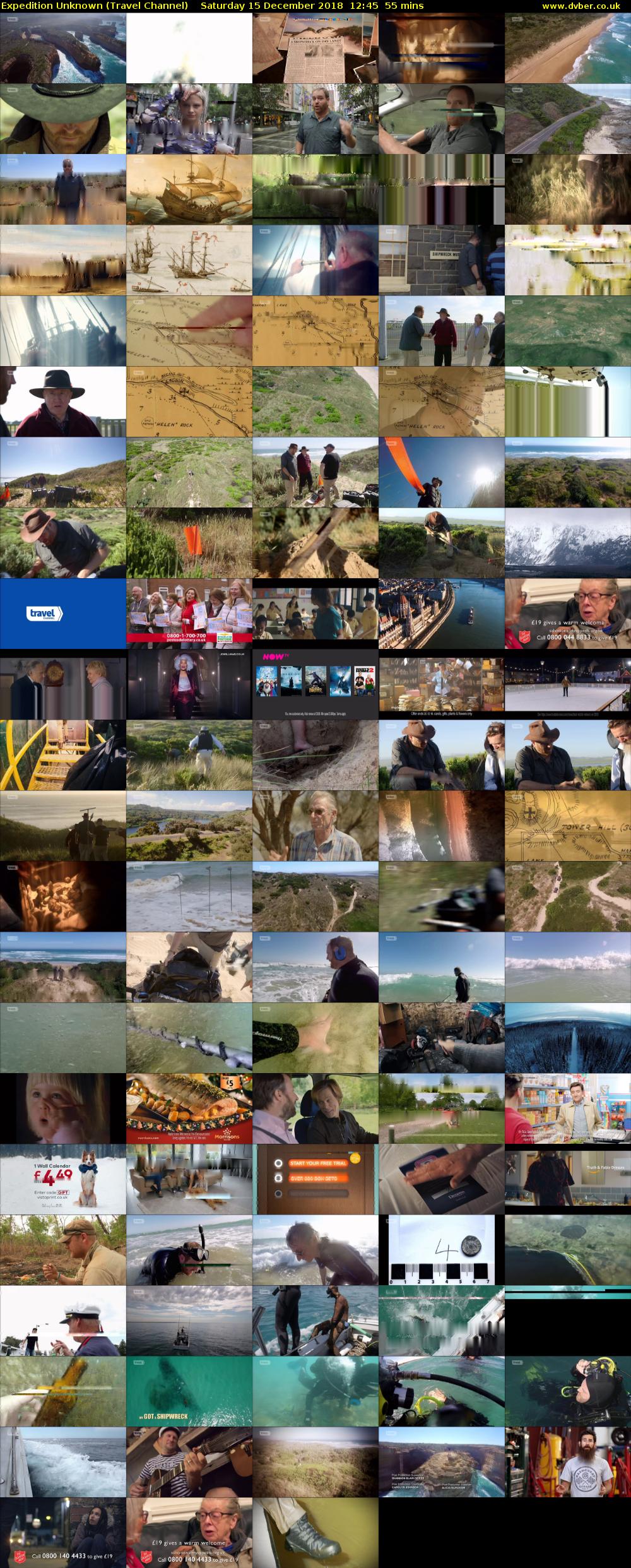 Expedition Unknown (Travel Channel) Saturday 15 December 2018 12:45 - 13:40