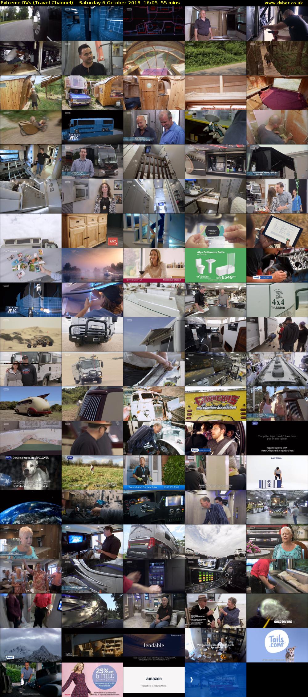 Extreme RVs (Travel Channel) Saturday 6 October 2018 16:05 - 17:00