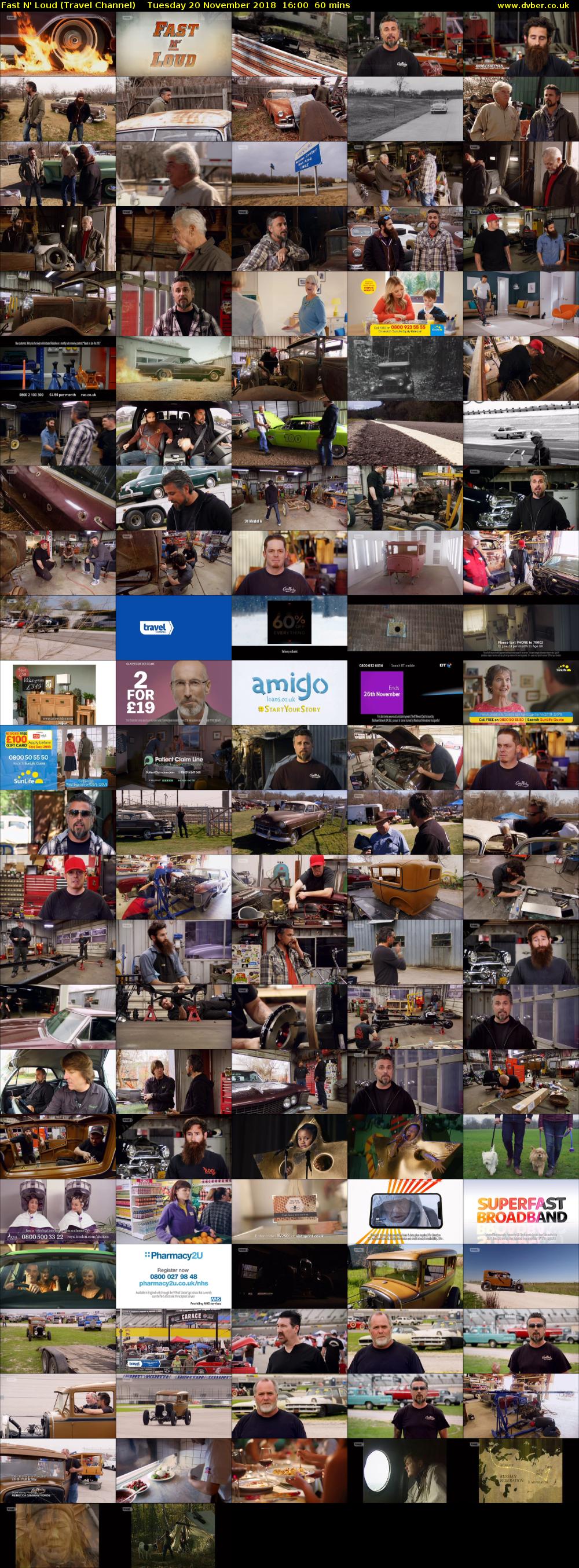 Fast N' Loud (Travel Channel) Tuesday 20 November 2018 16:00 - 17:00