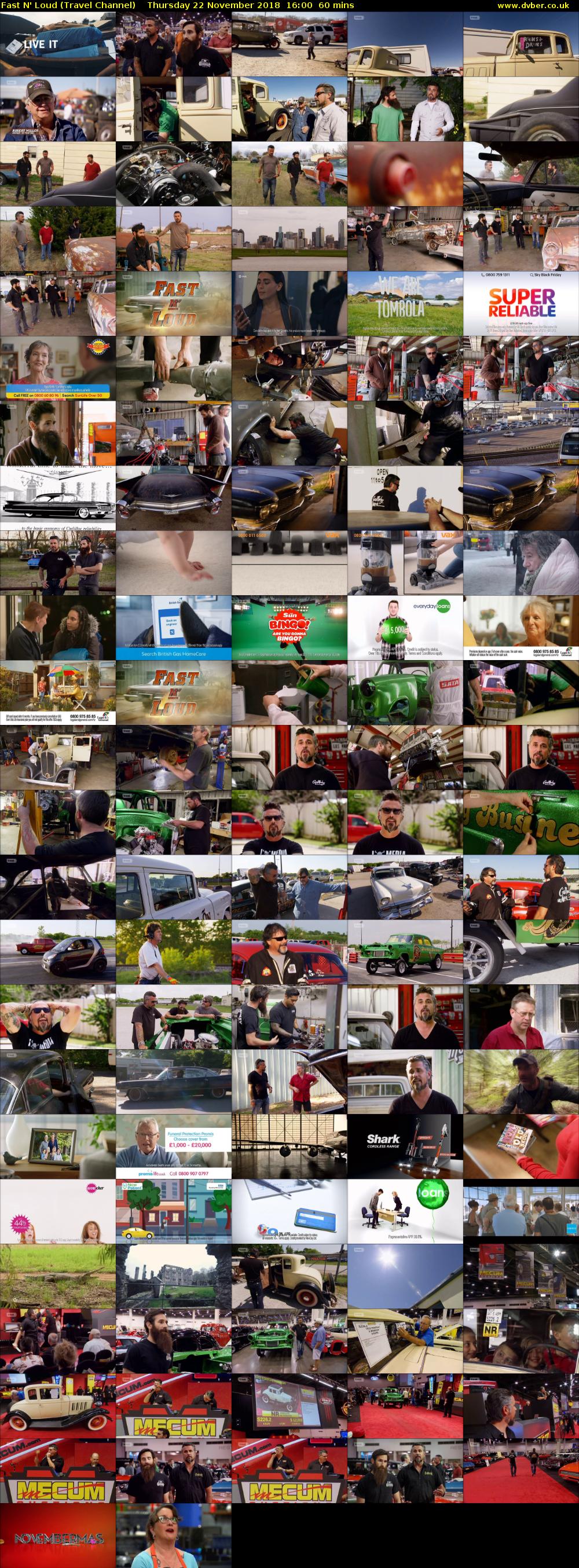 Fast N' Loud (Travel Channel) Thursday 22 November 2018 16:00 - 17:00