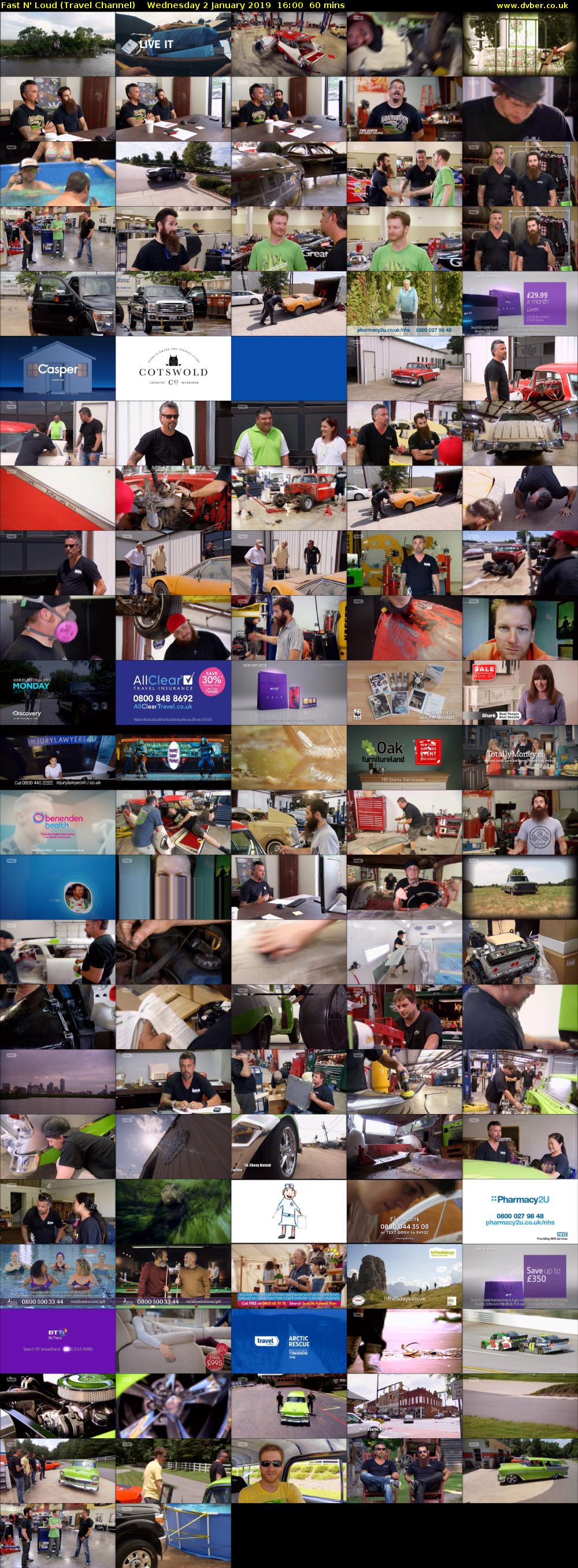 Fast N' Loud (Travel Channel) Wednesday 2 January 2019 16:00 - 17:00