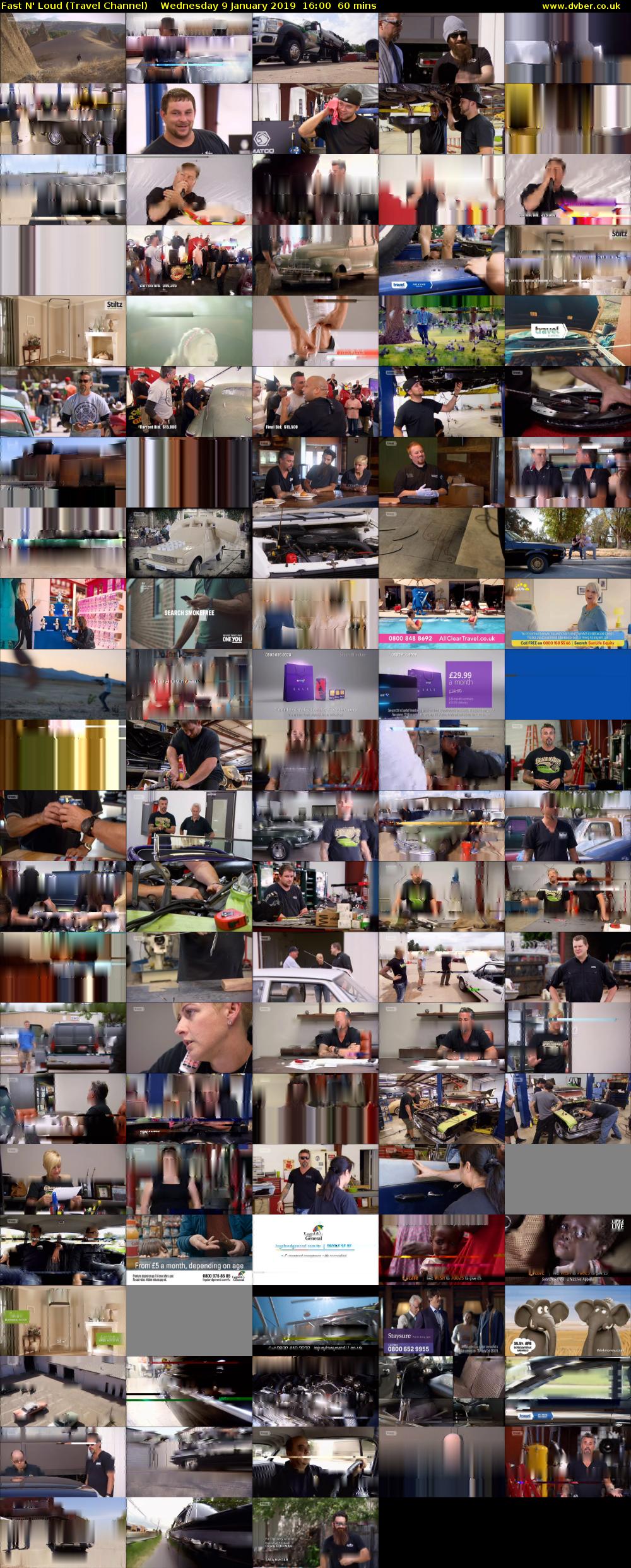 Fast N' Loud (Travel Channel) Wednesday 9 January 2019 16:00 - 17:00