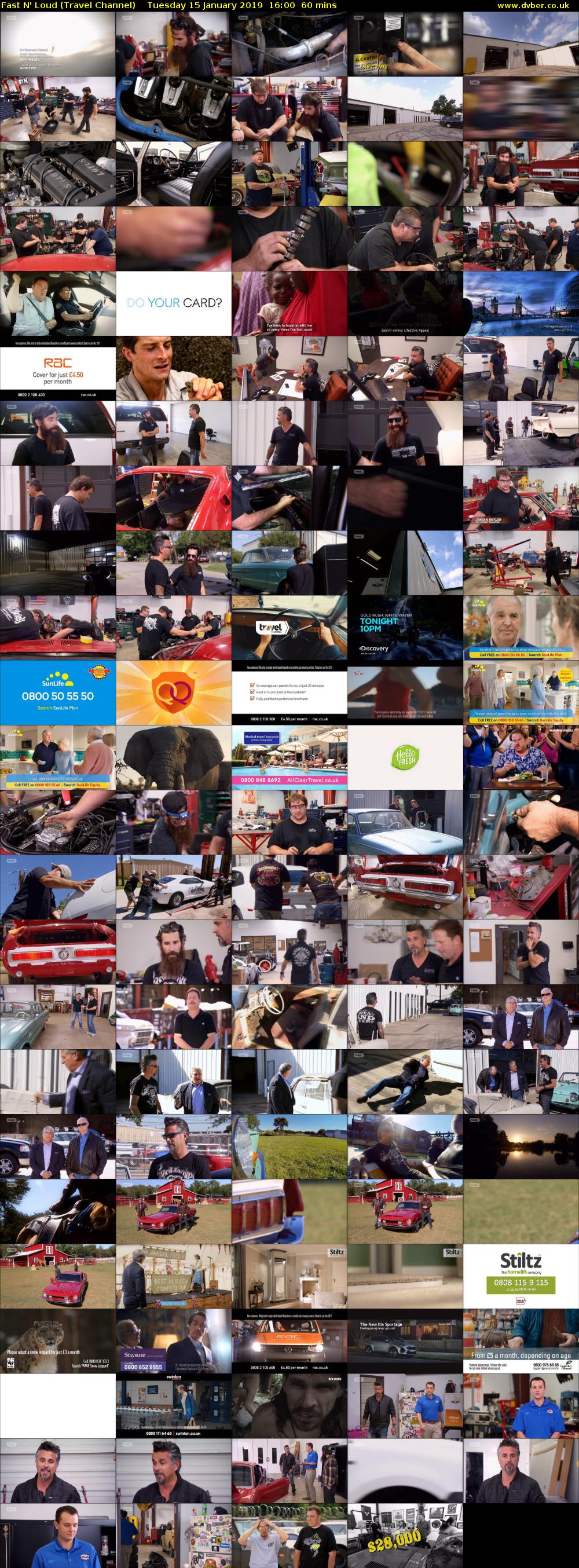 Fast N' Loud (Travel Channel) Tuesday 15 January 2019 16:00 - 17:00