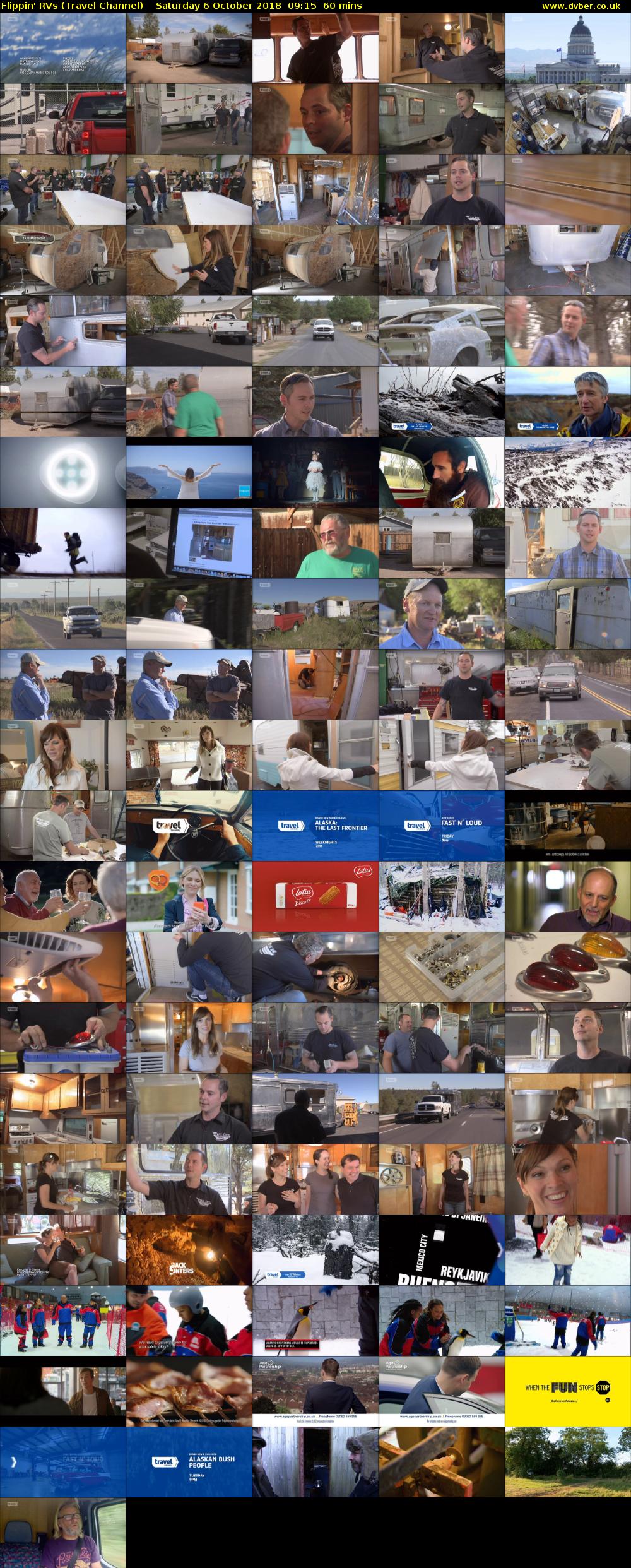Flippin' RVs (Travel Channel) Saturday 6 October 2018 09:15 - 10:15