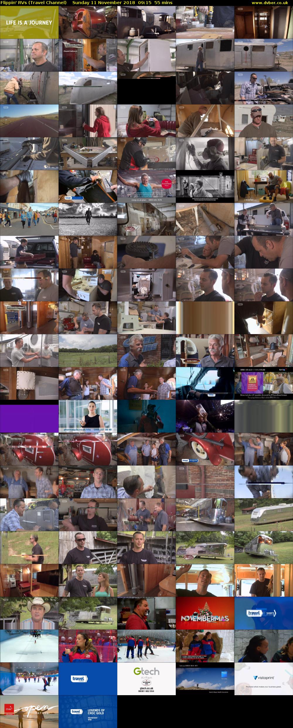 Flippin' RVs (Travel Channel) Sunday 11 November 2018 09:15 - 10:10