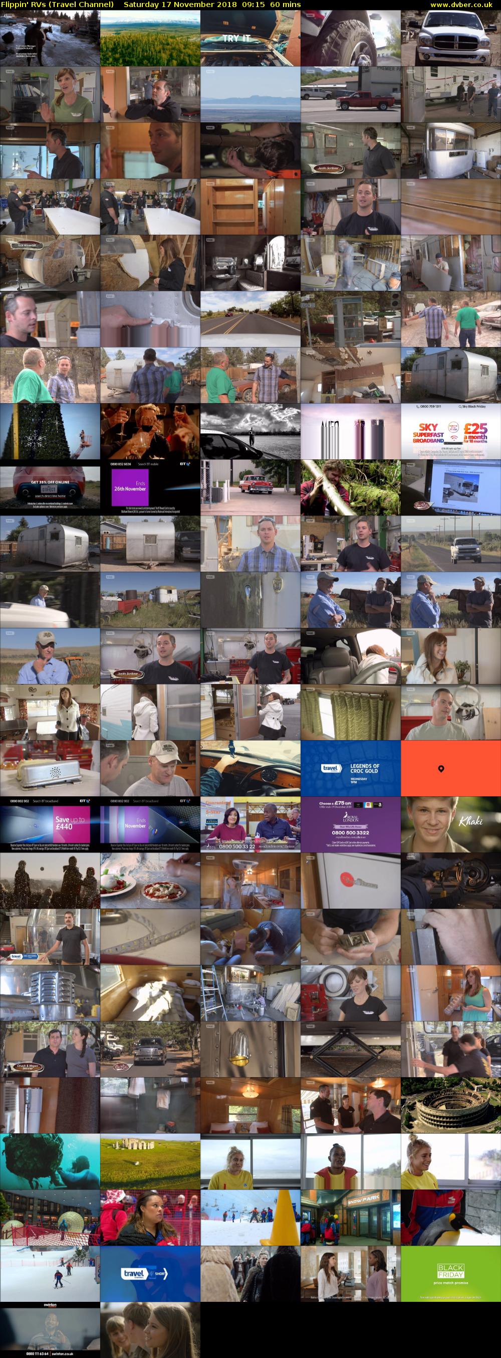 Flippin' RVs (Travel Channel) Saturday 17 November 2018 09:15 - 10:15