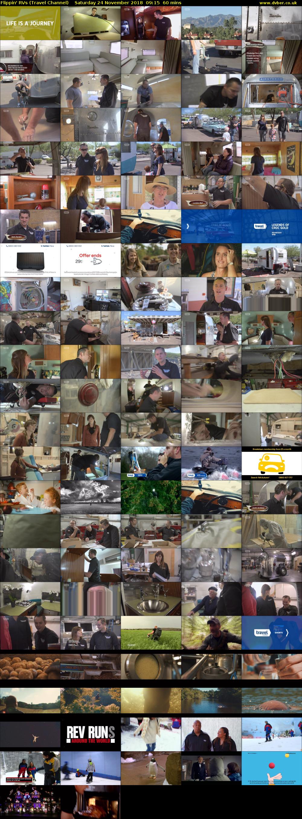 Flippin' RVs (Travel Channel) Saturday 24 November 2018 09:15 - 10:15