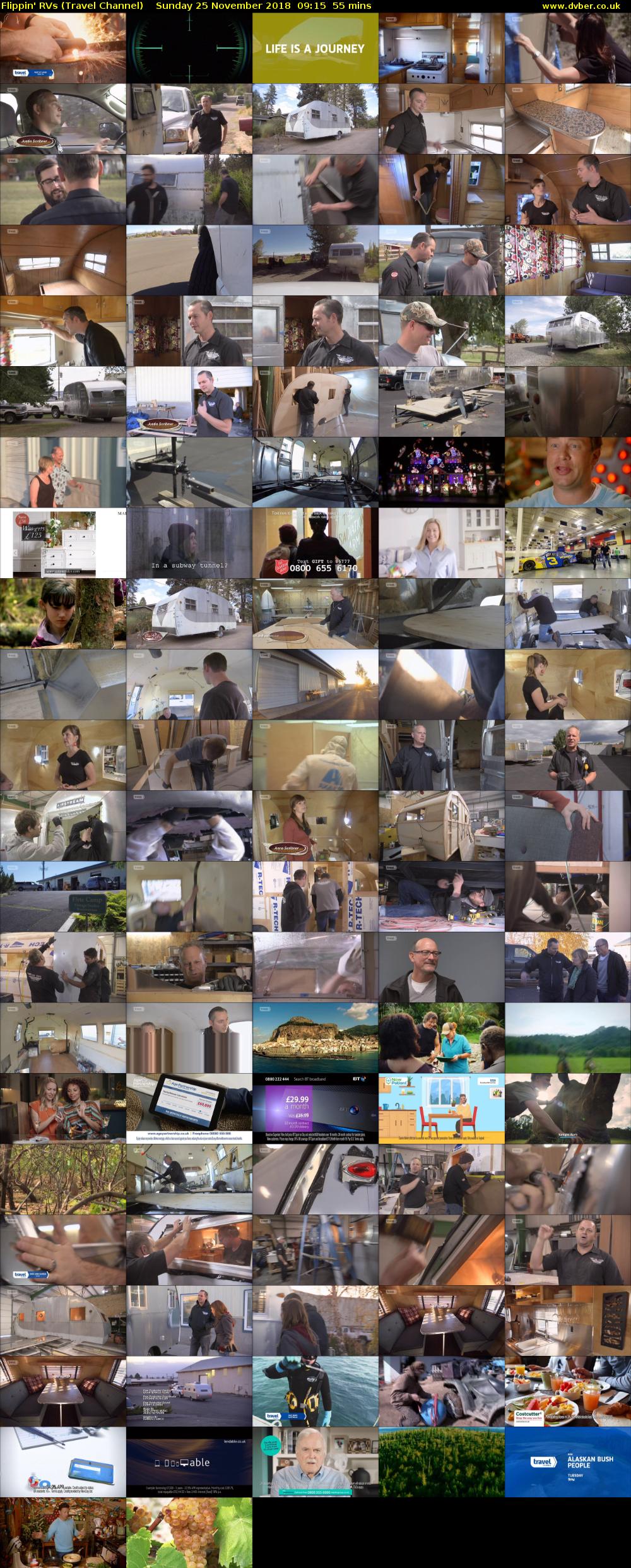 Flippin' RVs (Travel Channel) Sunday 25 November 2018 09:15 - 10:10