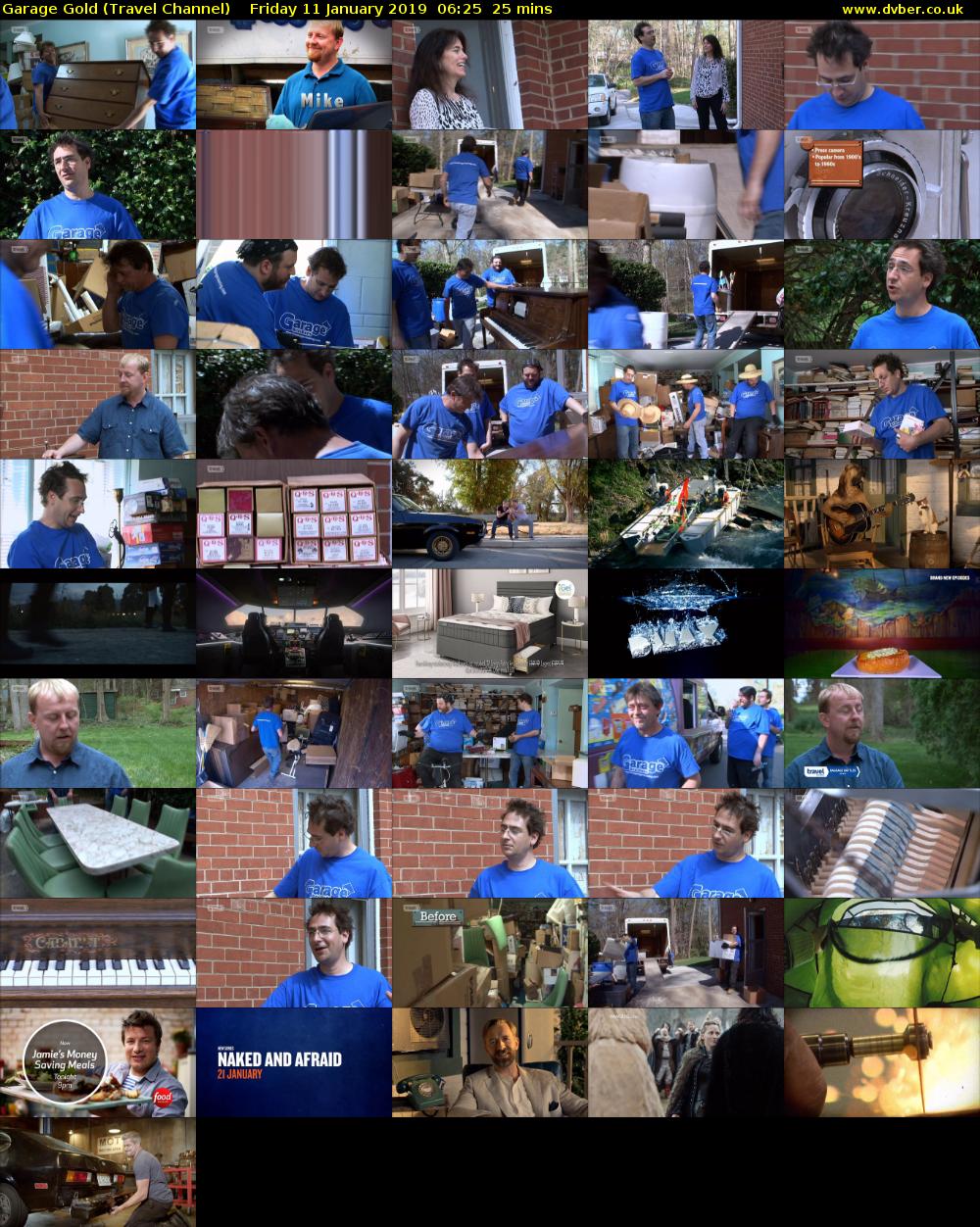 Garage Gold (Travel Channel) Friday 11 January 2019 06:25 - 06:50