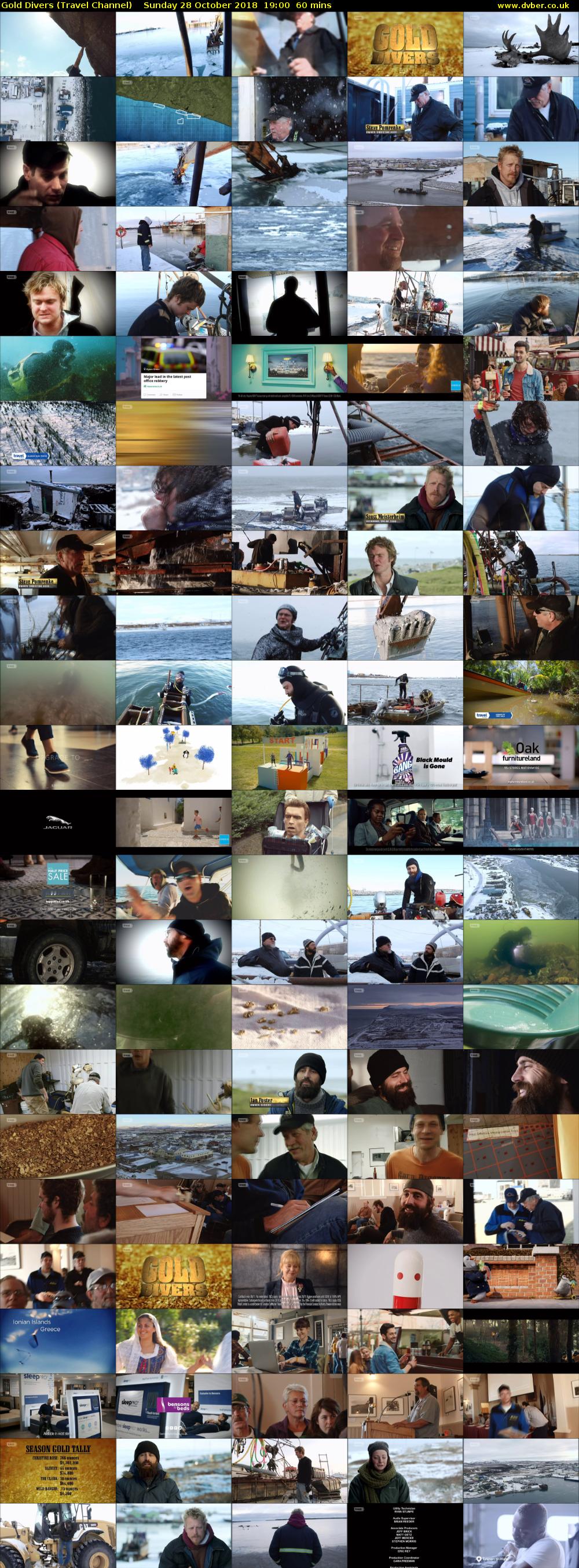 Gold Divers (Travel Channel) Sunday 28 October 2018 19:00 - 20:00