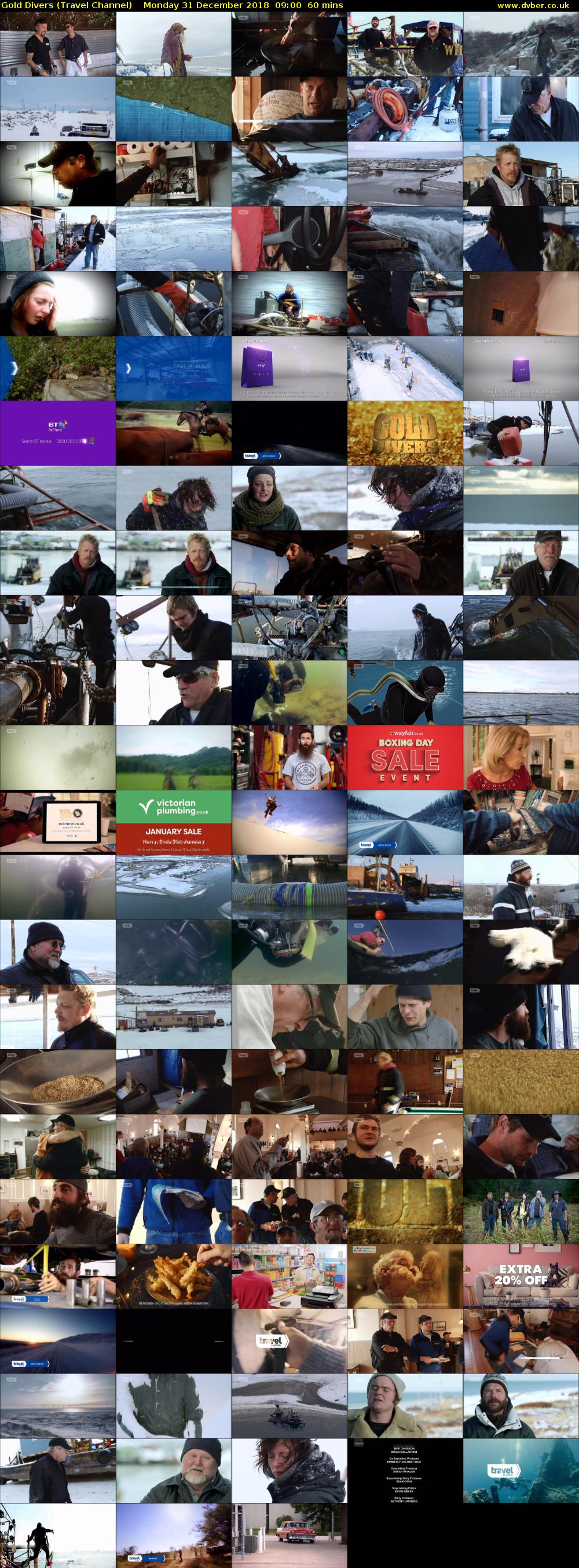 Gold Divers (Travel Channel) Monday 31 December 2018 09:00 - 10:00