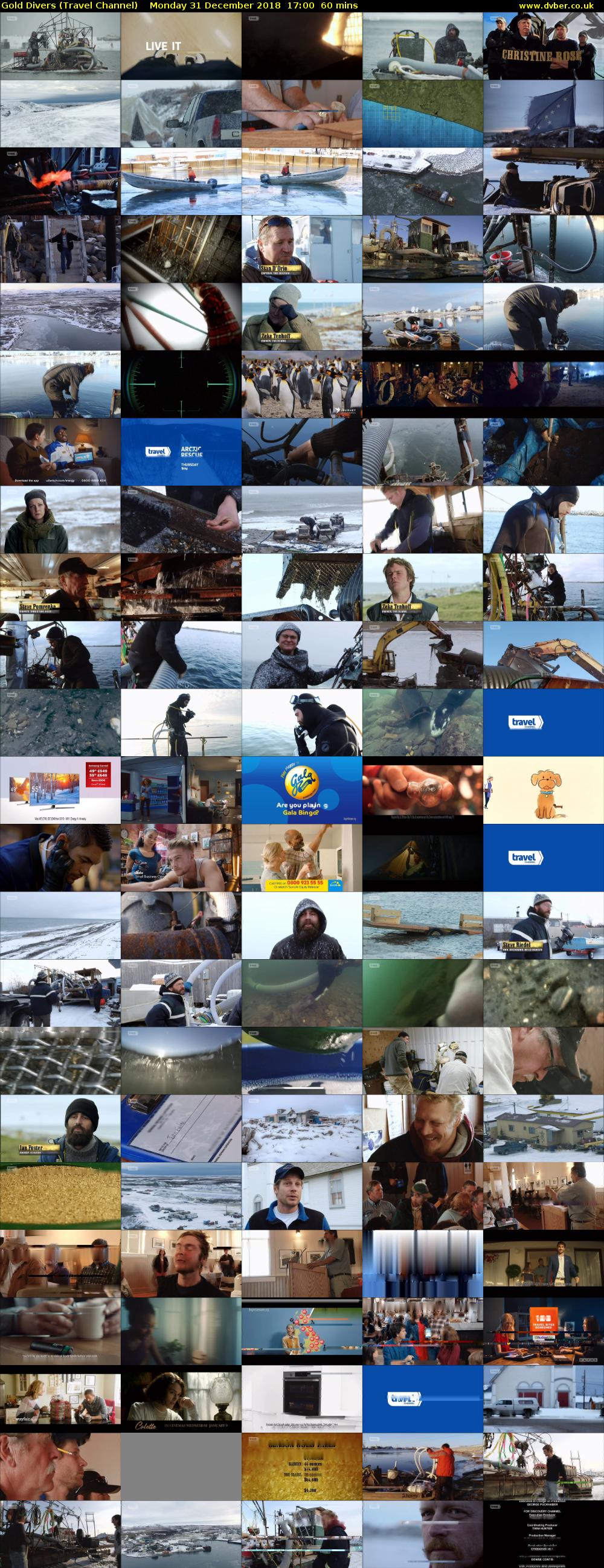 Gold Divers (Travel Channel) Monday 31 December 2018 17:00 - 18:00