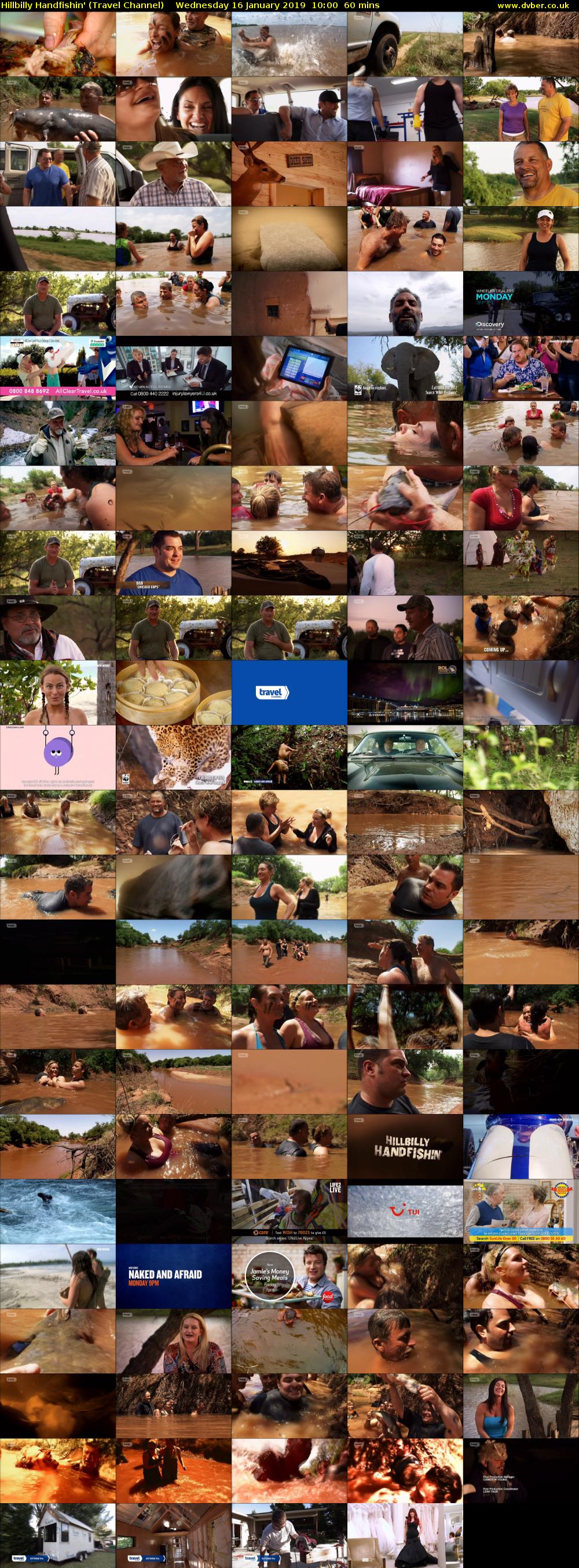 Hillbilly Handfishin' (Travel Channel) Wednesday 16 January 2019 10:00 - 11:00