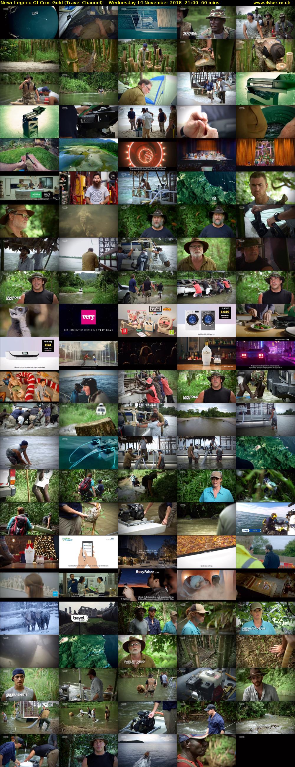 Legend Of Croc Gold (Travel Channel) Wednesday 14 November 2018 21:00 - 22:00