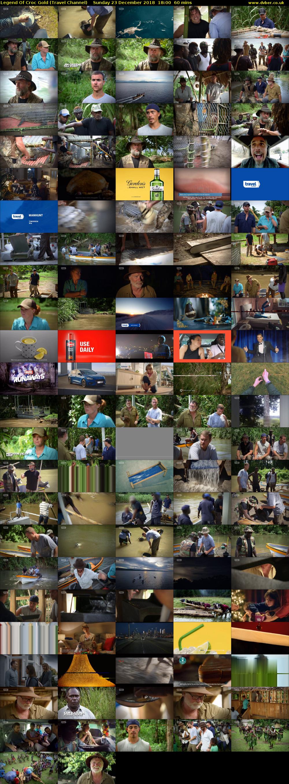 Legend Of Croc Gold (Travel Channel) Sunday 23 December 2018 18:00 - 19:00