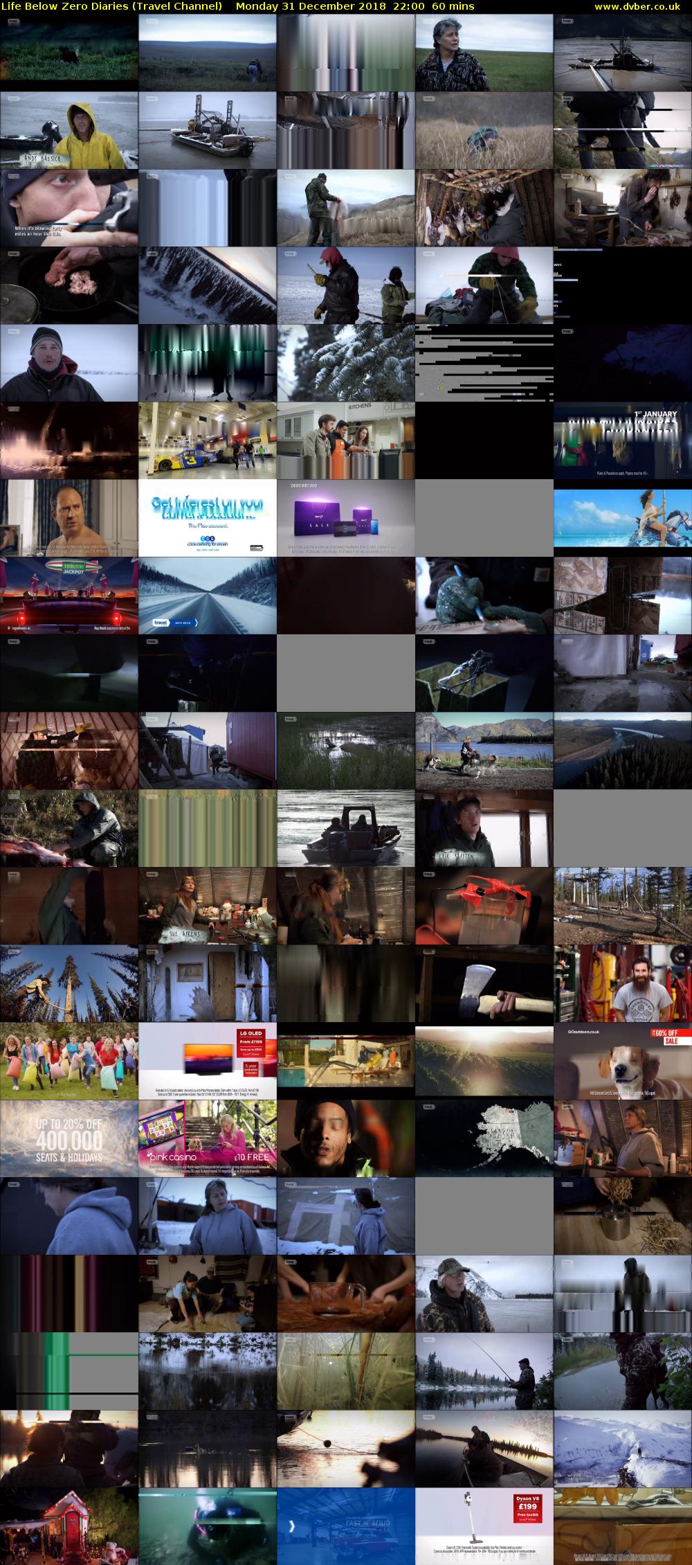 Life Below Zero Diaries (Travel Channel) Monday 31 December 2018 22:00 - 23:00