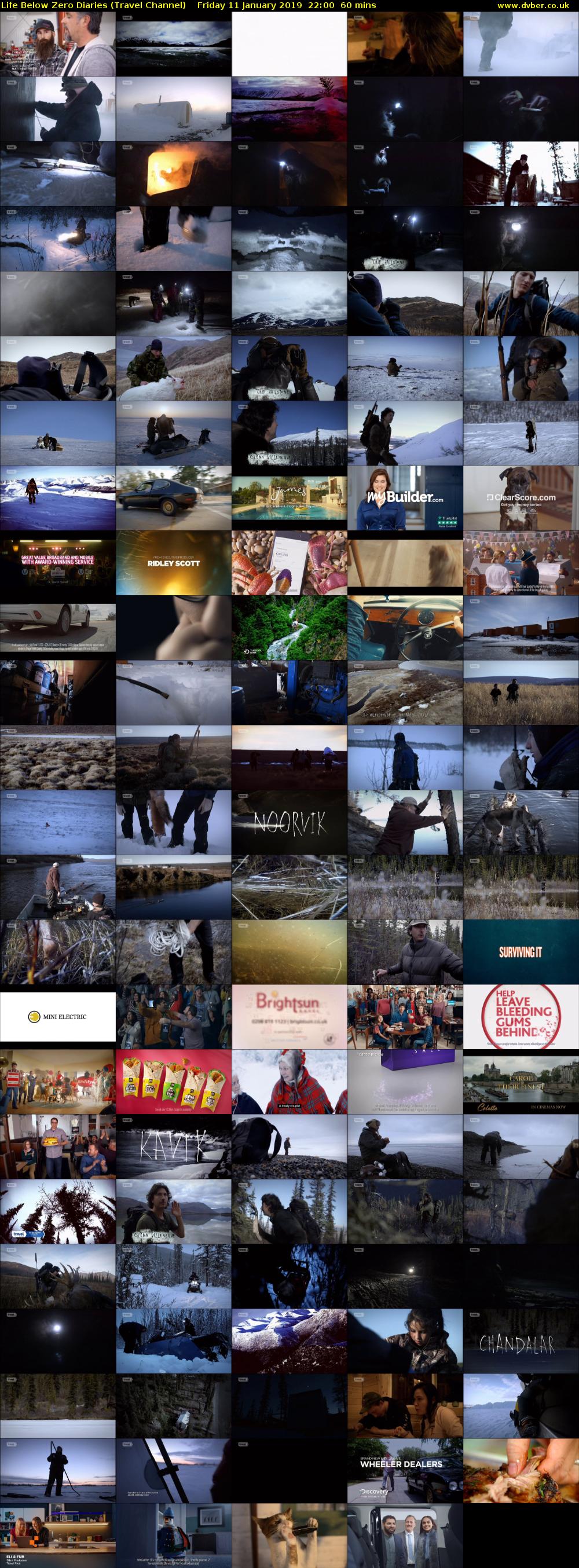 Life Below Zero Diaries (Travel Channel) Friday 11 January 2019 22:00 - 23:00